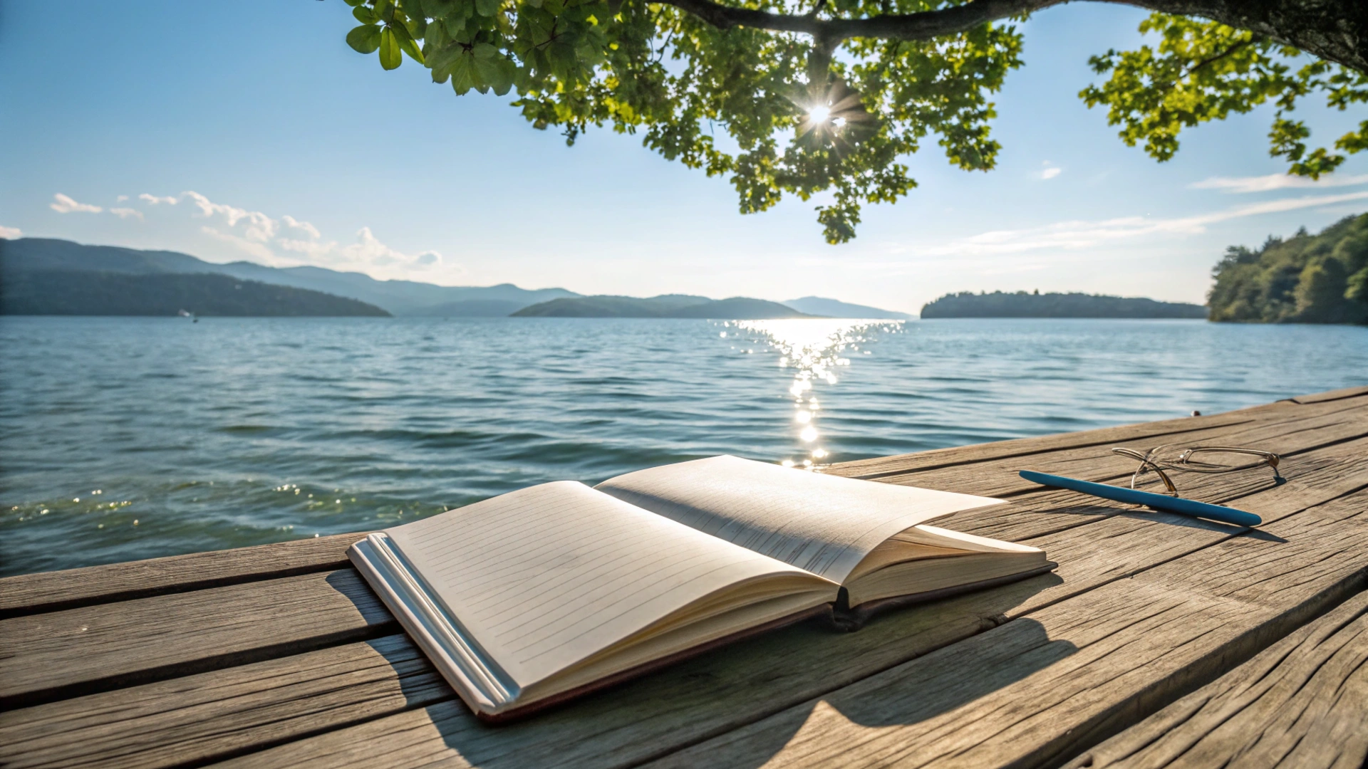 Summer Journaling by the Lake