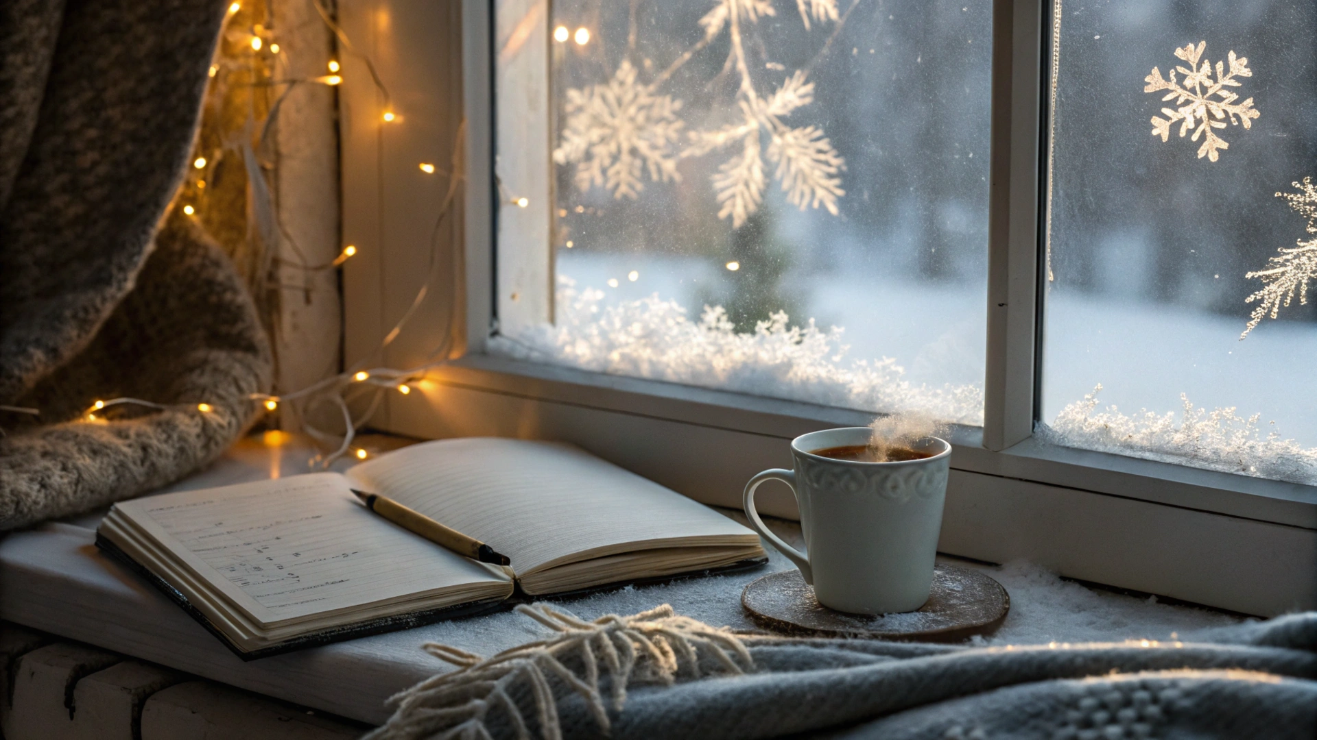 Winter Cozy Reflection