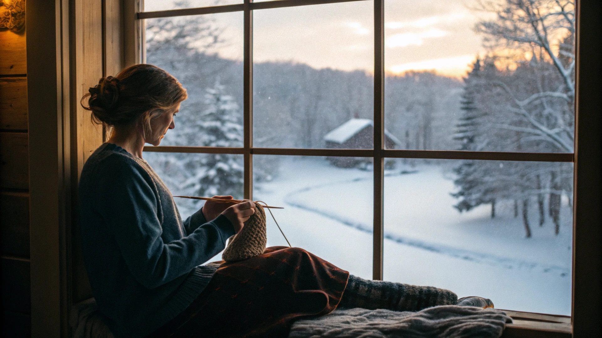 Winter Mindful Knitting