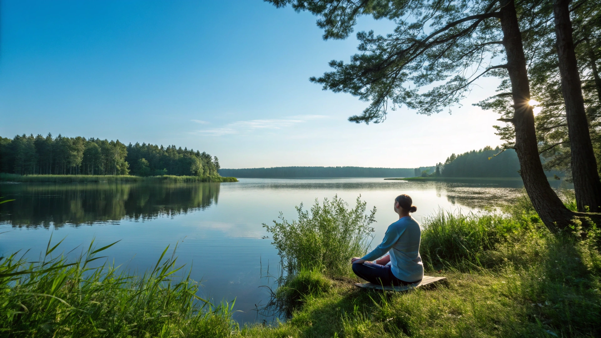Summer Lake Meditation