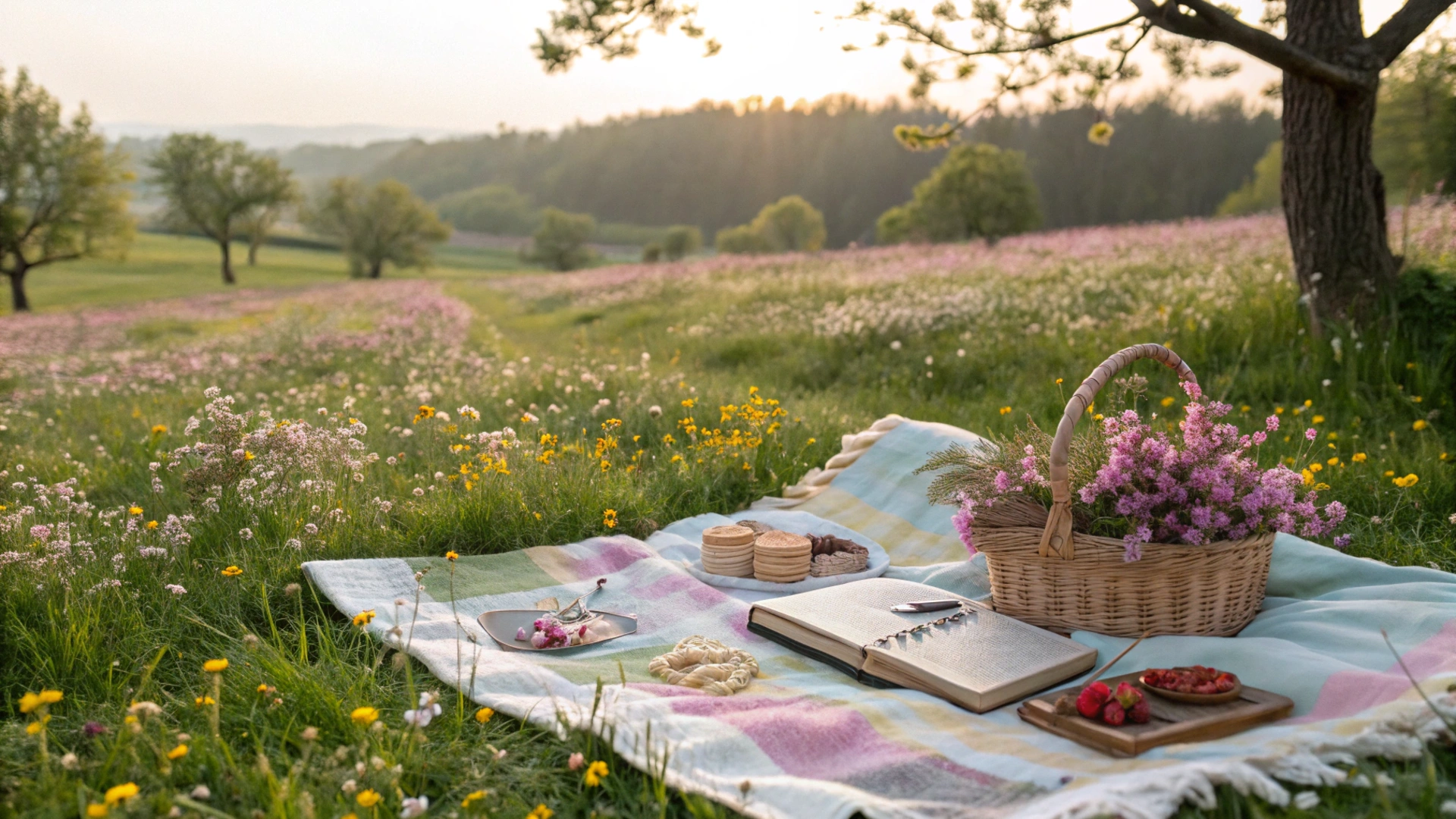 Spring Mindful Picnicking