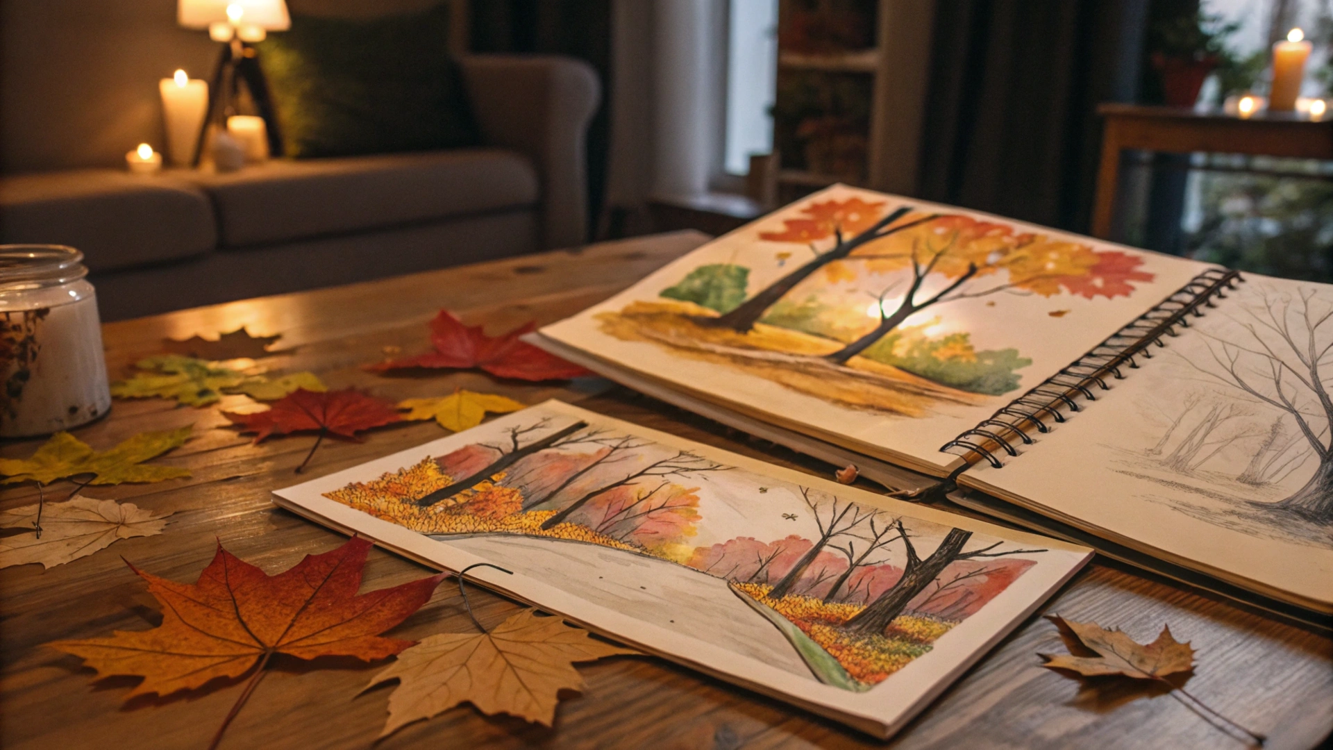 Autumn Nature Sketching