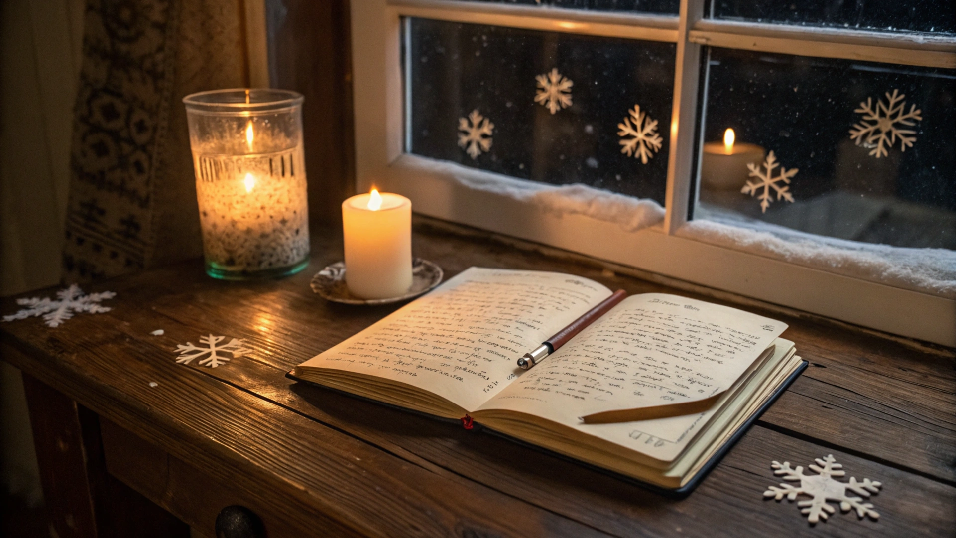 Winter Gratitude Journaling