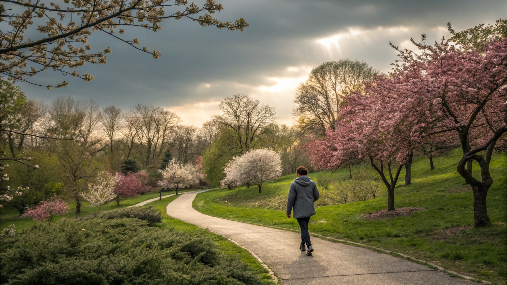 Spring Mindful Walking