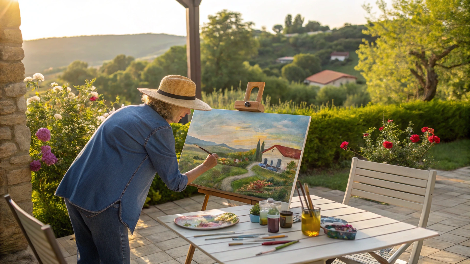 Summer Mindful Painting