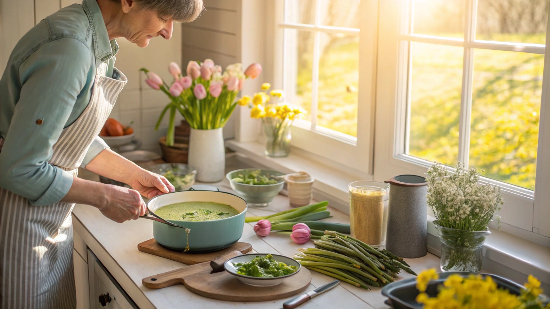 Spring Asparagus Soup Plan