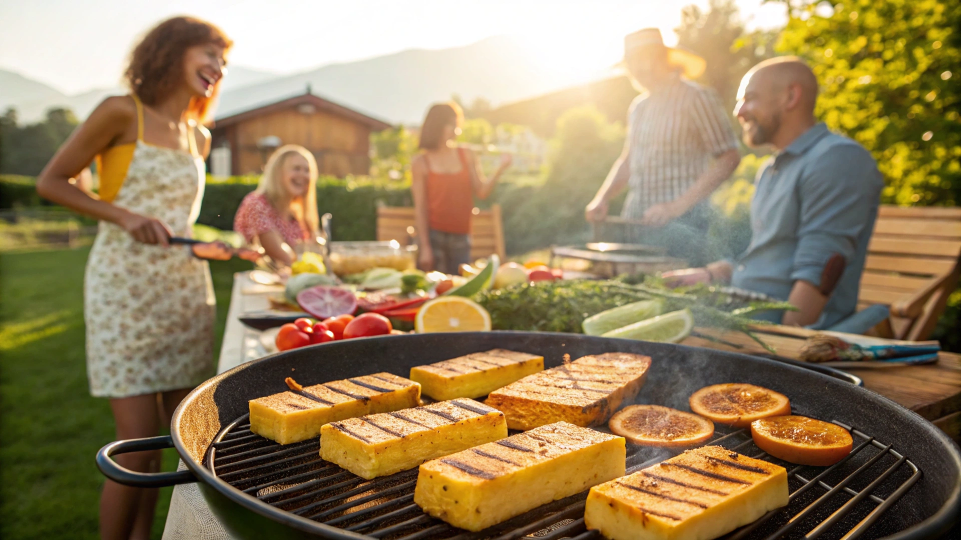 Summer Citrus Grilled Tofu