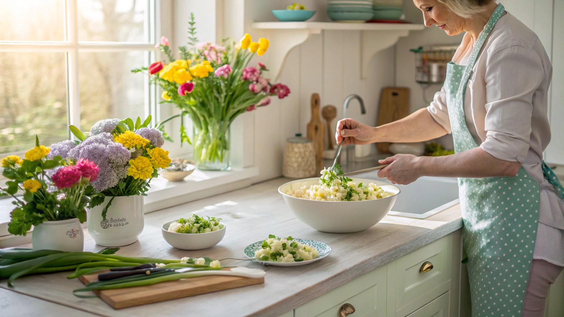Spring Chive Potato Salad