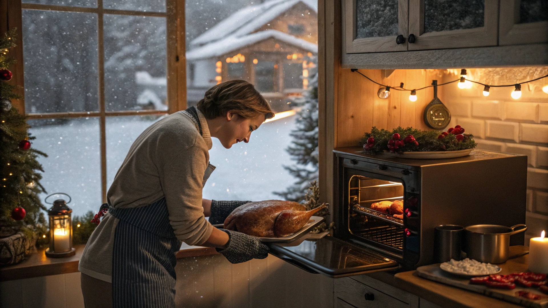 Winter Cinnamon Roasted Duck
