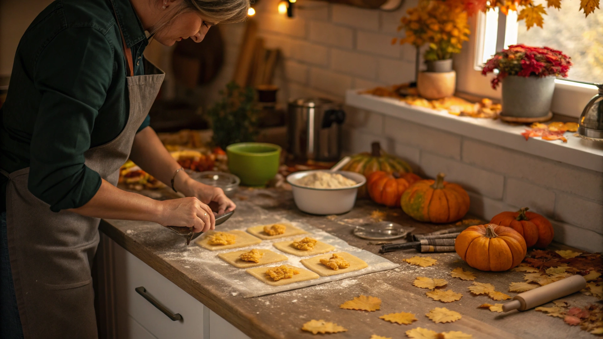 Autumn Sage Pumpkin Ravioli
