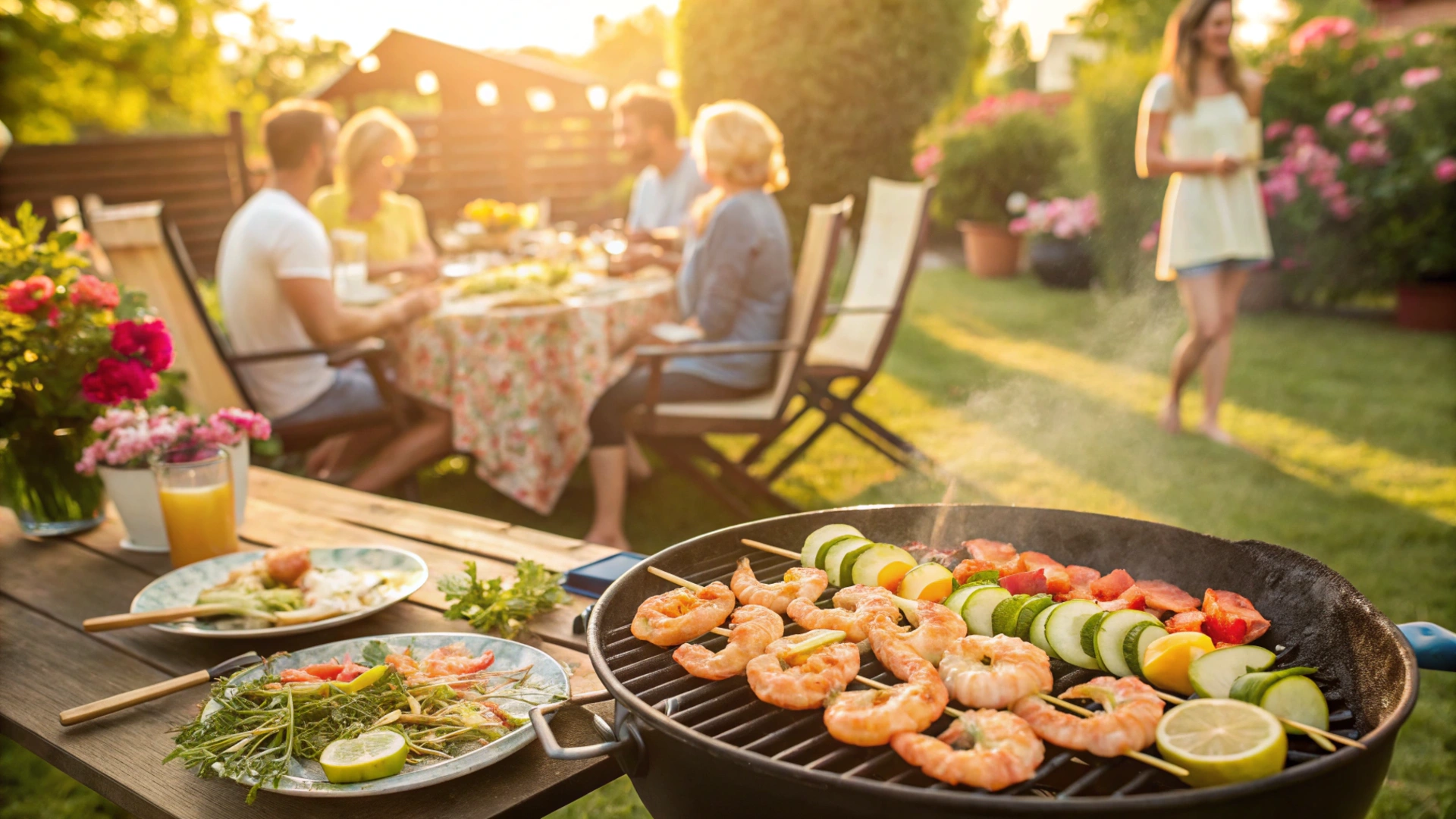 Summer Coconut Lime Shrimp