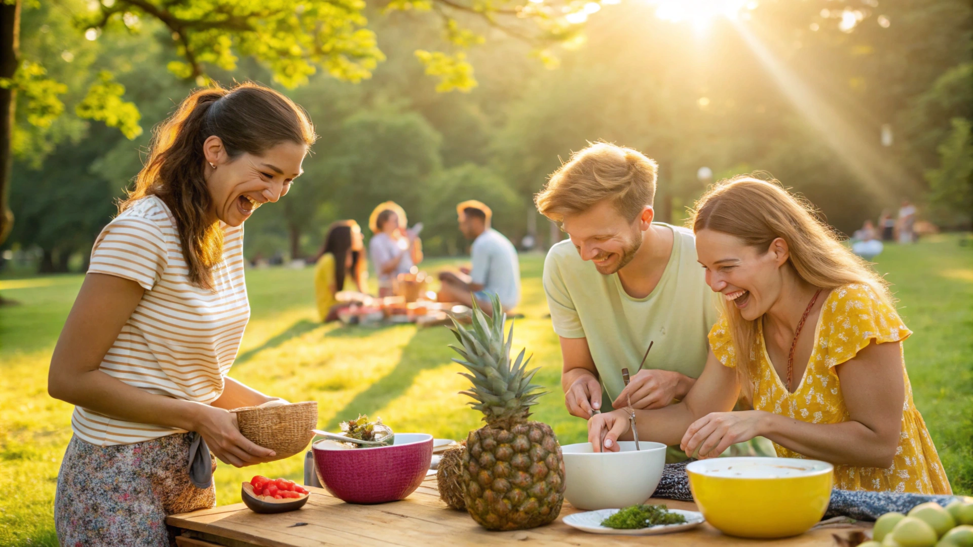 Summer Pineapple Coconut Sorbet