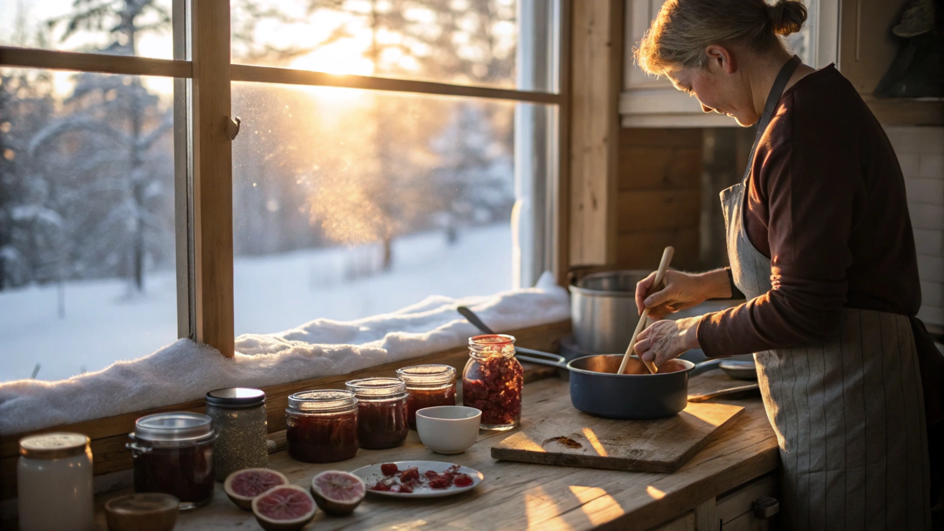 Winter Spiced Fig Jam