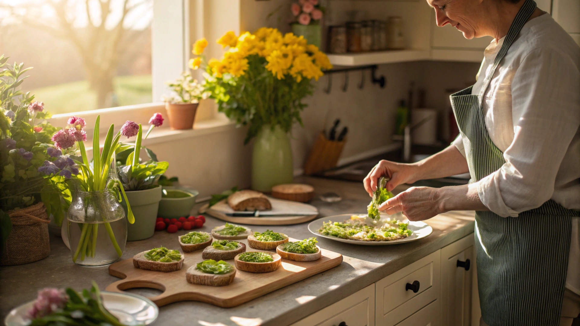 Spring Fava Bean Crostini