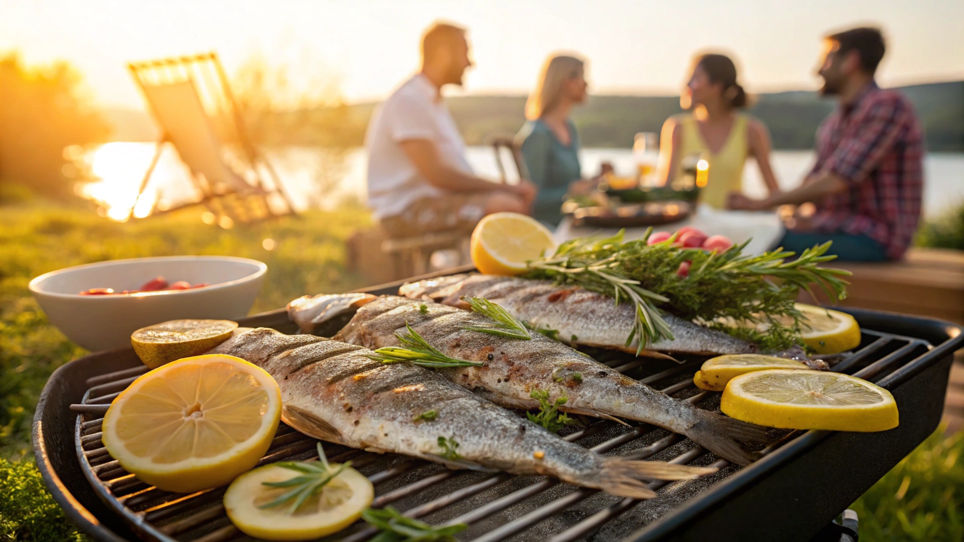 Summer Lemon Herb Grilled Fish