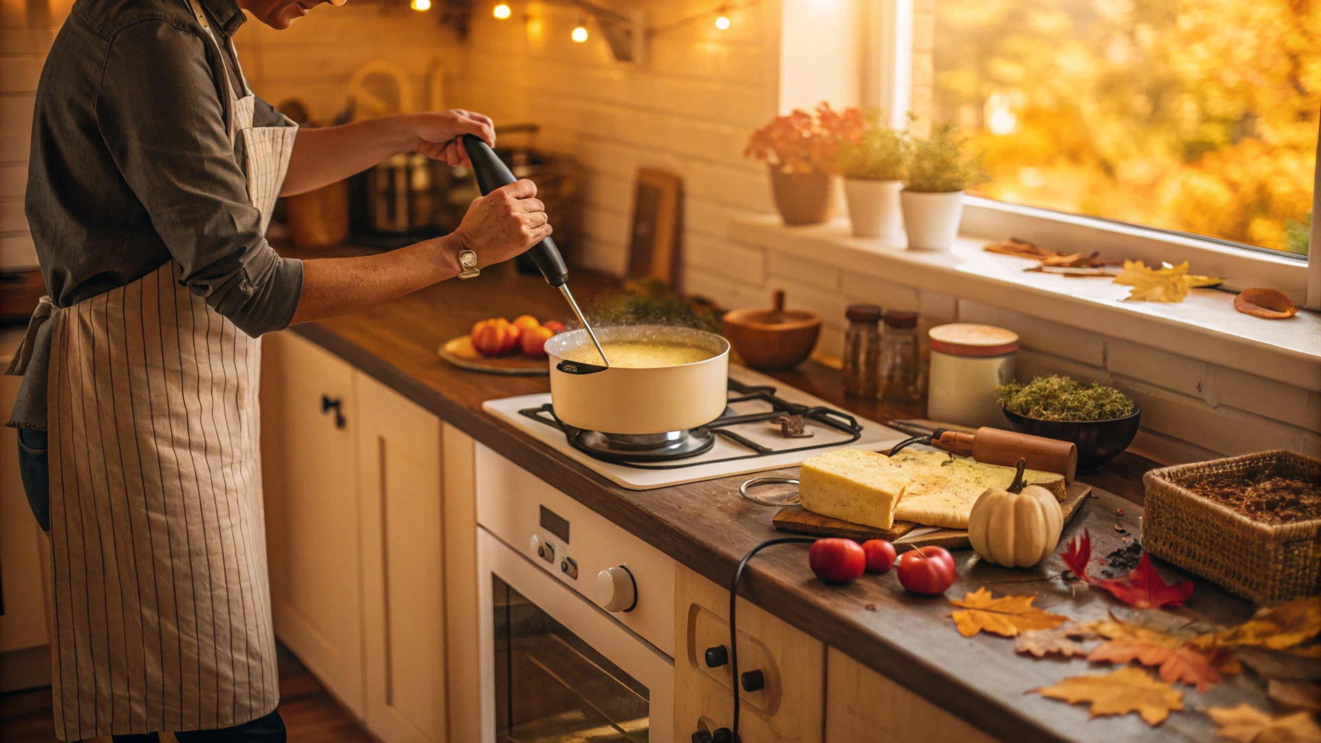 Autumn Parsnip Puree Soup