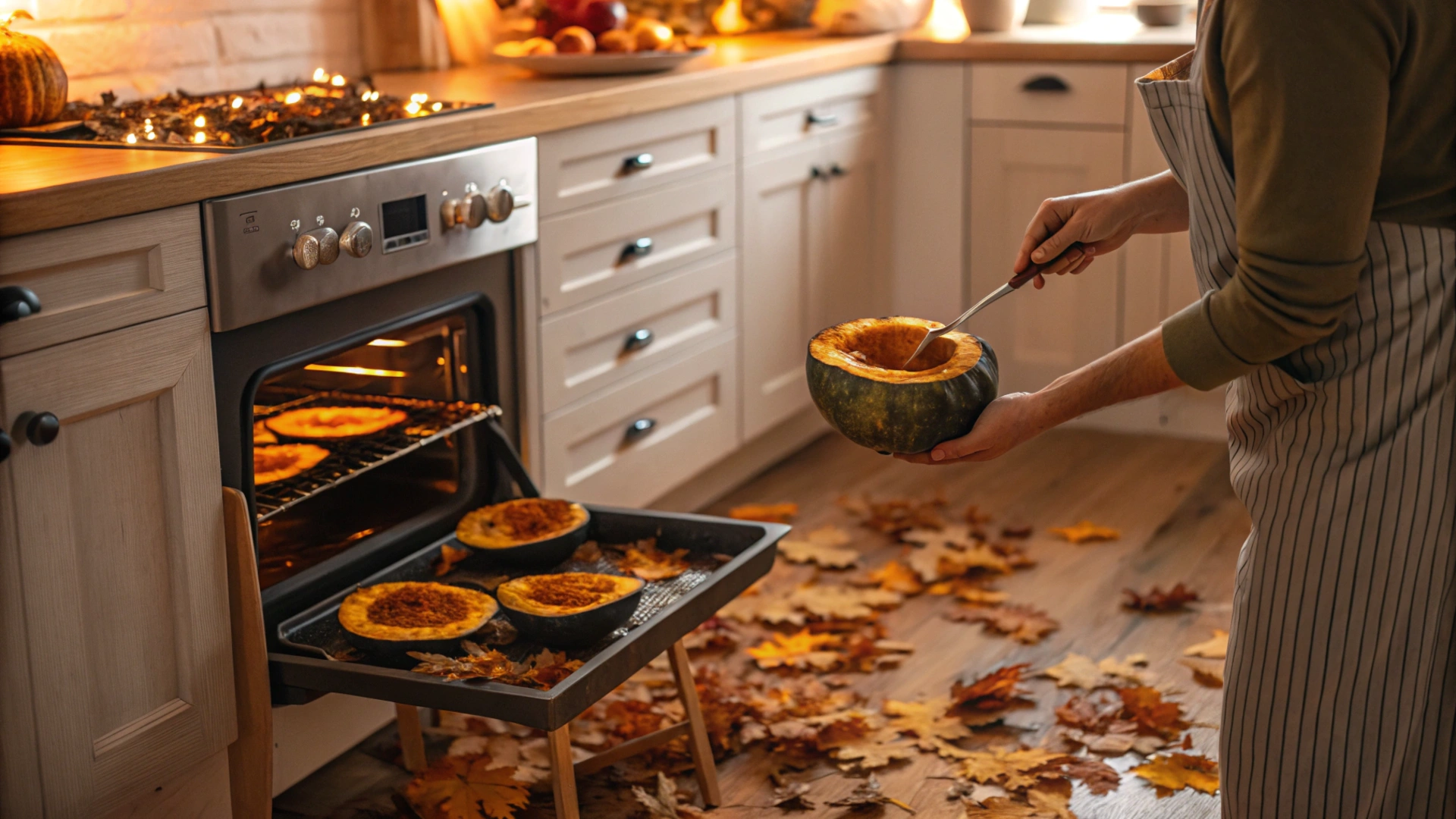 Autumn Spiced Acorn Squash