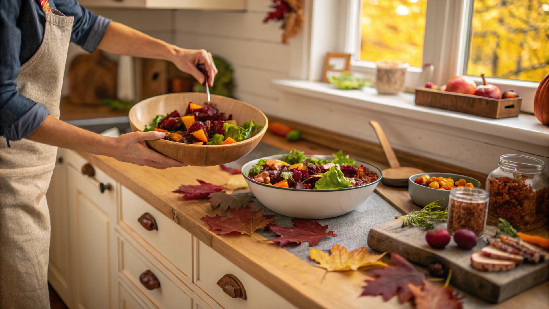 Autumn Roasted Beet Salad