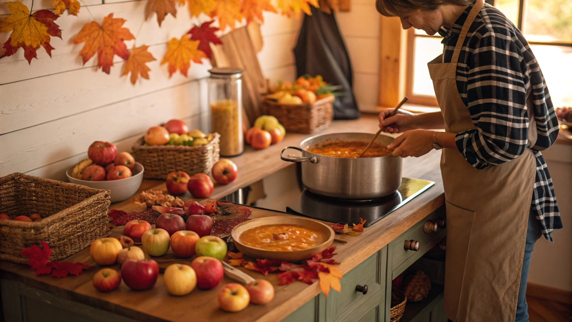 Autumn Apple Harvest Soup