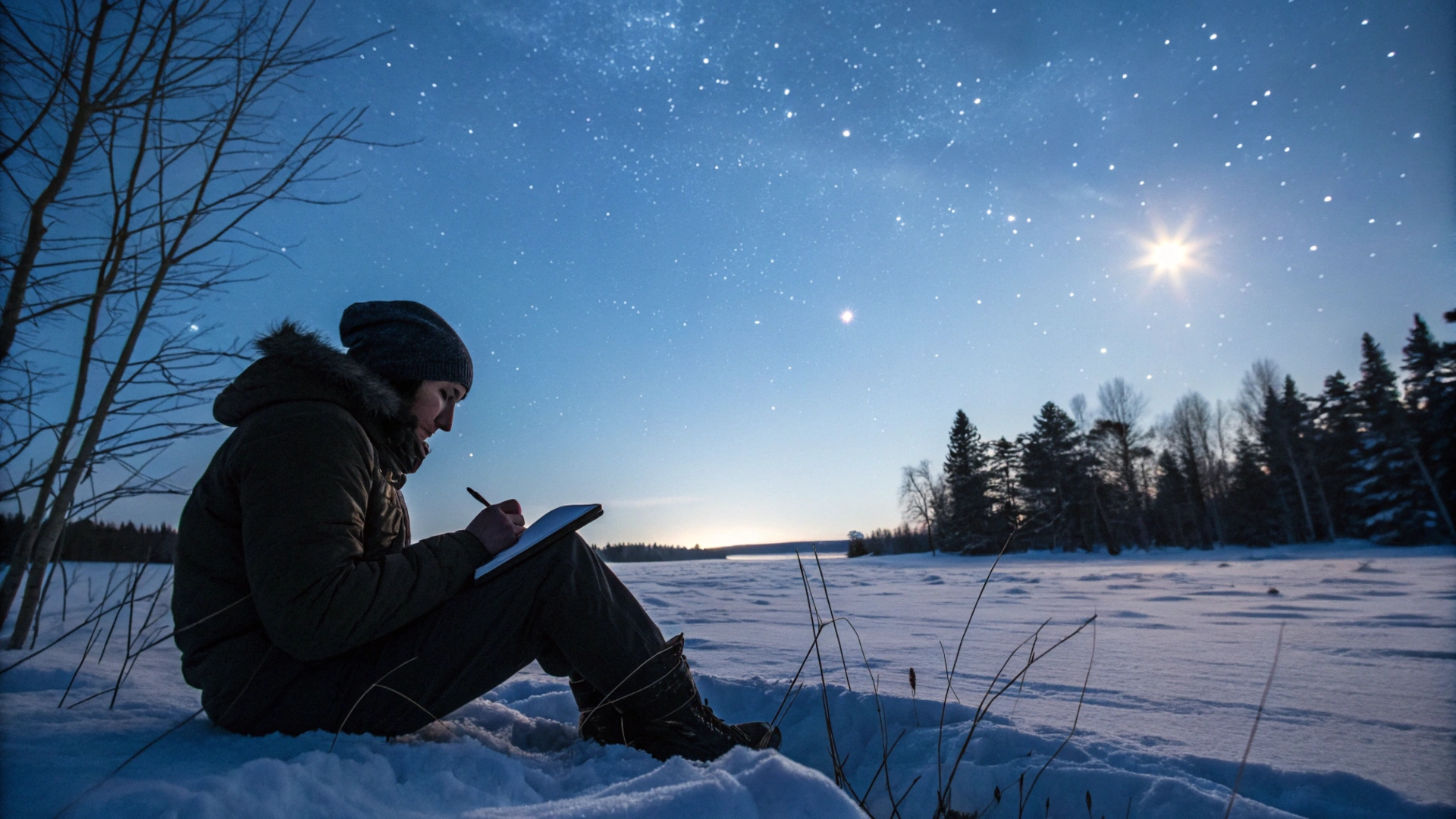 Winter Starlight Journaling