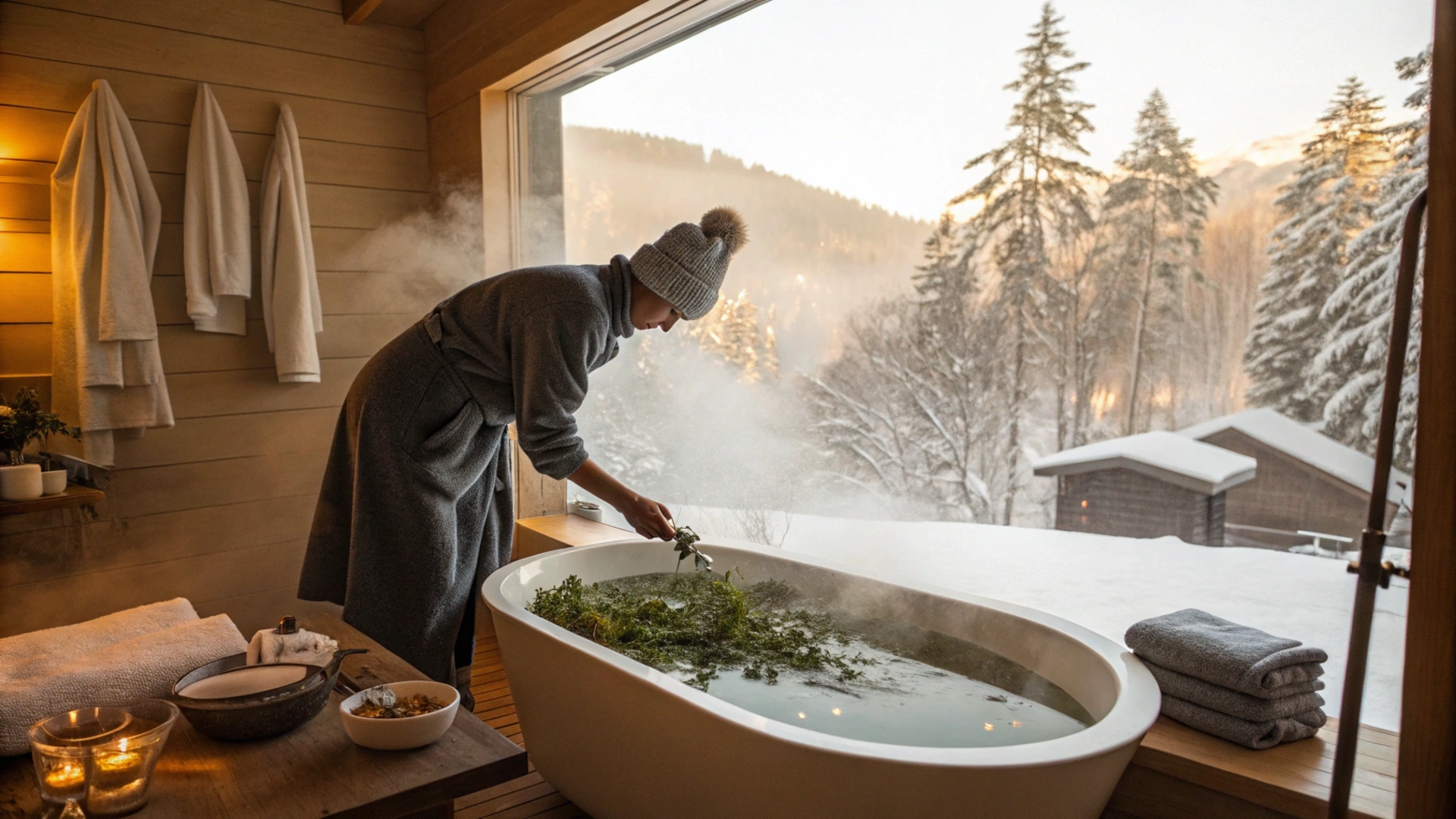Winter Herbal Bath Ritual
