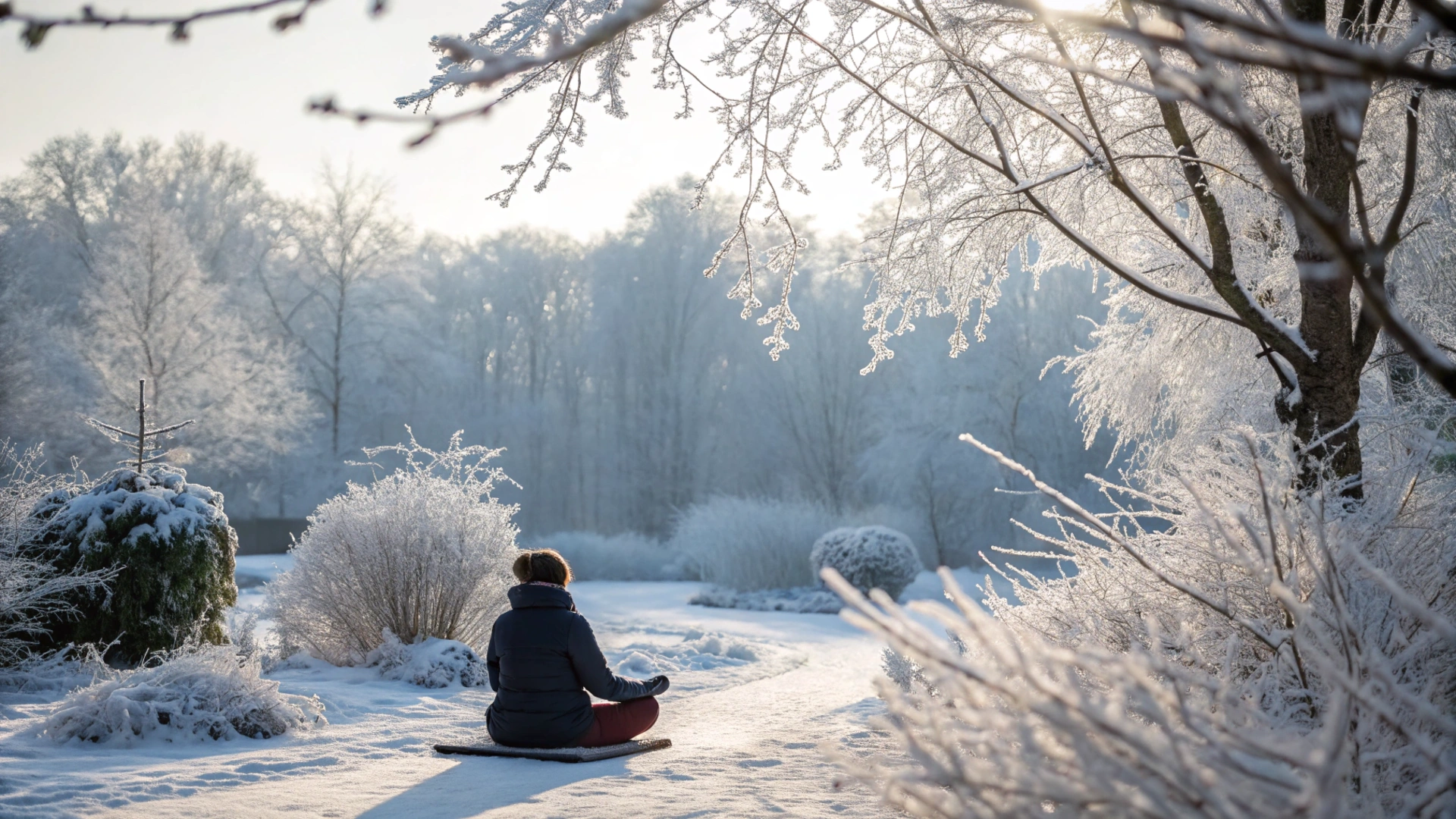 Winter Ice Crystal Meditation