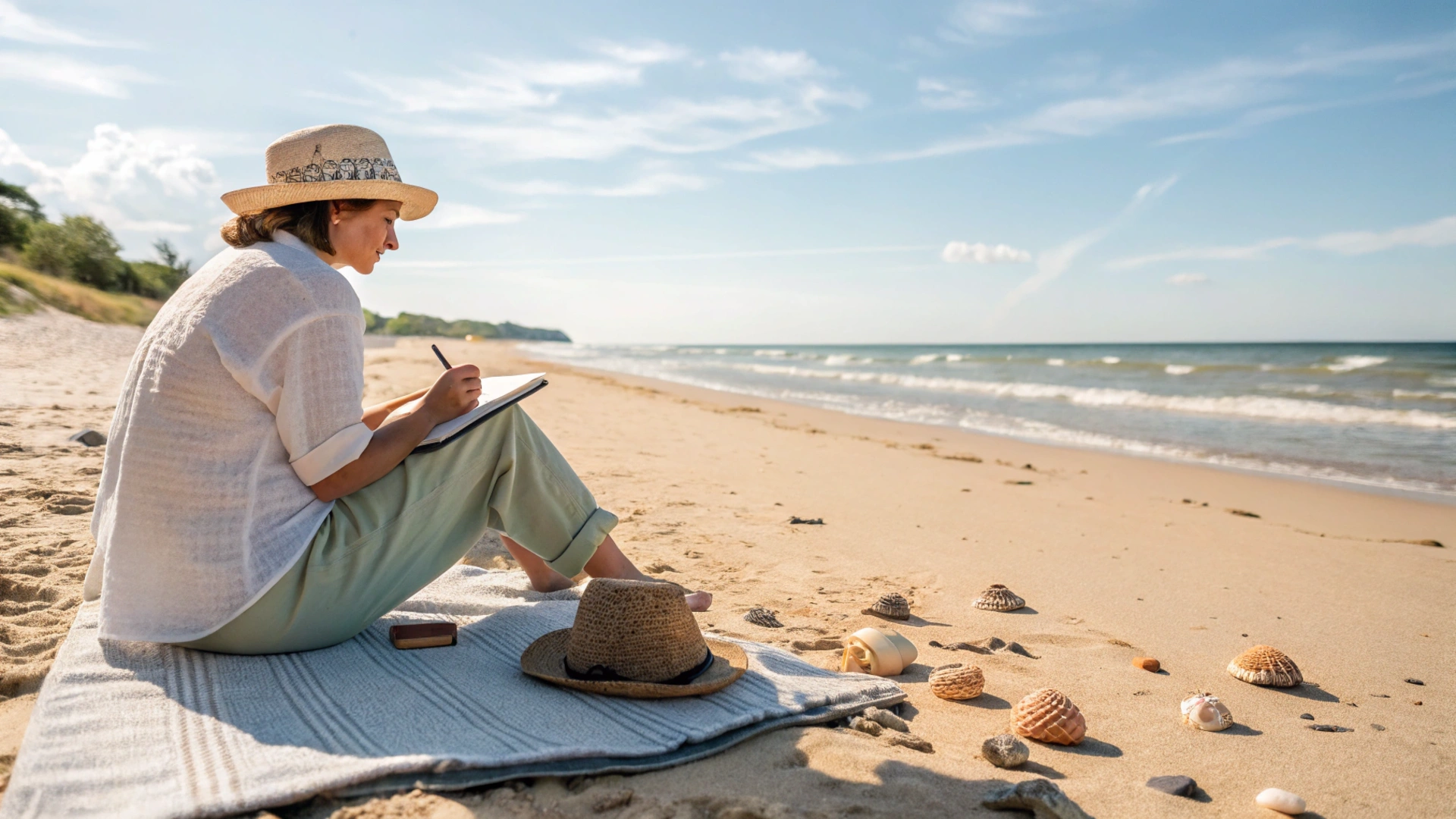 Summer Coastal Journaling