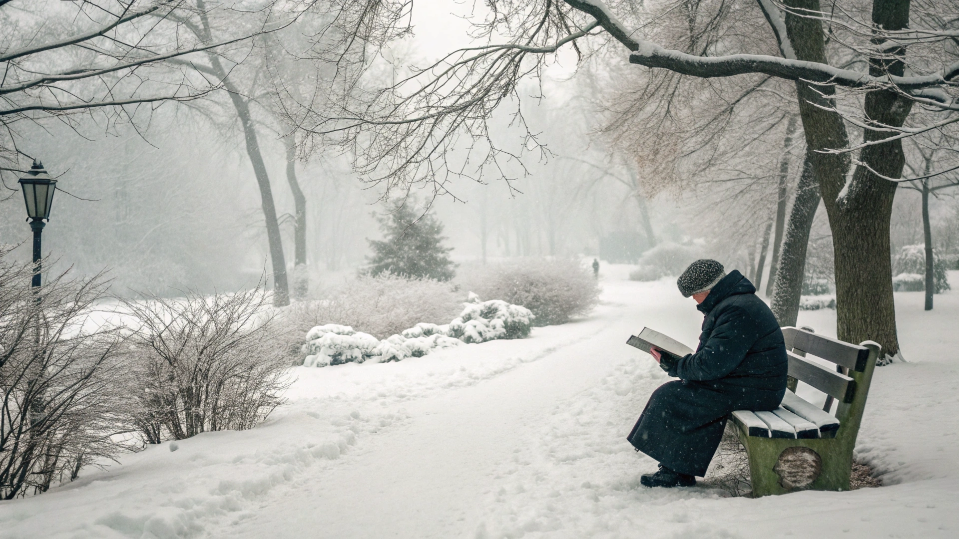 Winter Snowy Poetry Reading