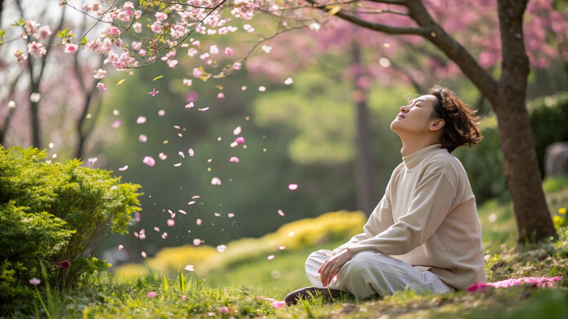 Spring Flower Petal Meditation