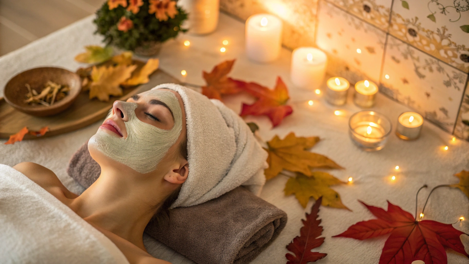 Autumn Clay Face Mask Ritual