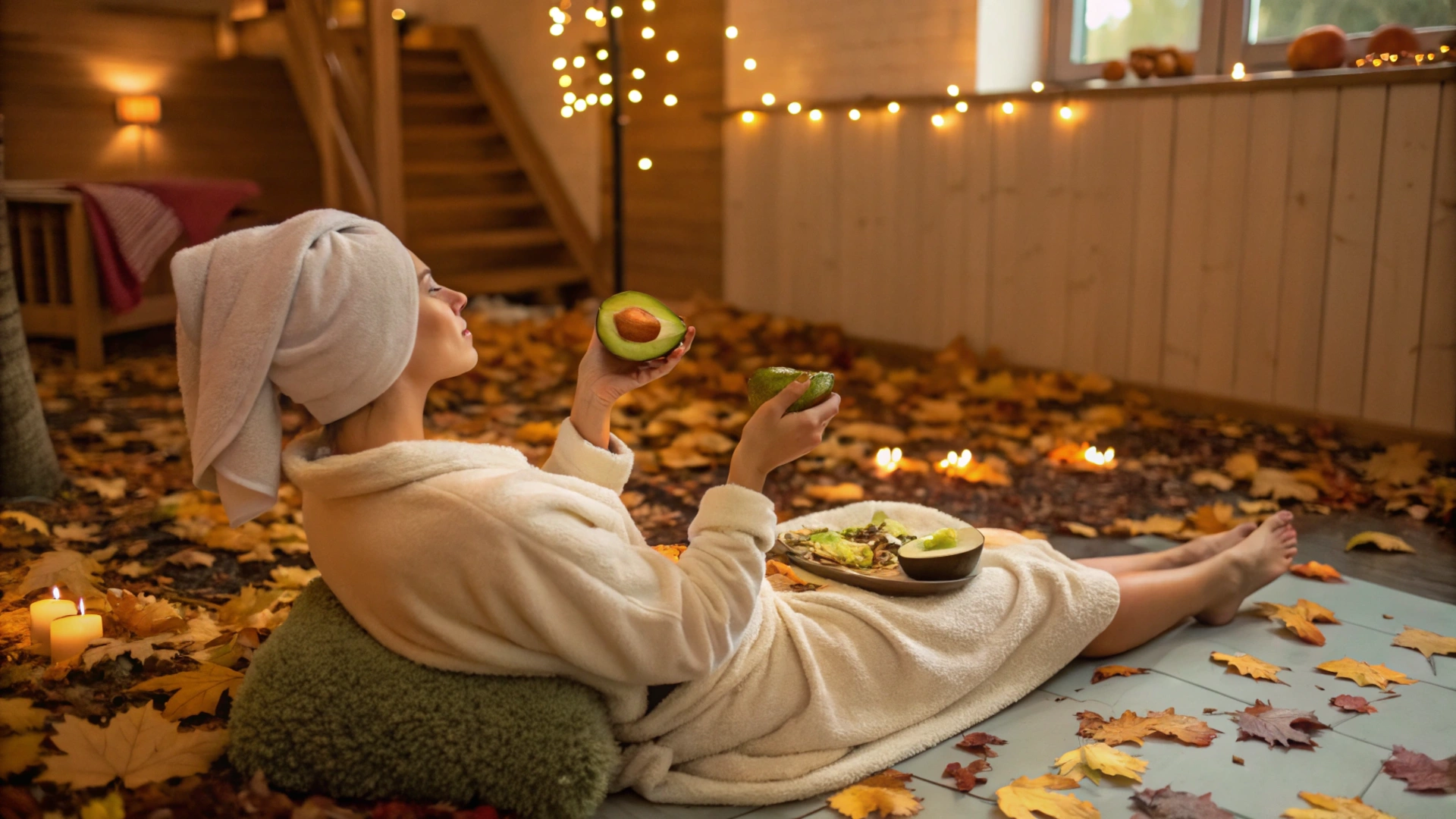 Autumn Avocado Hair Mask