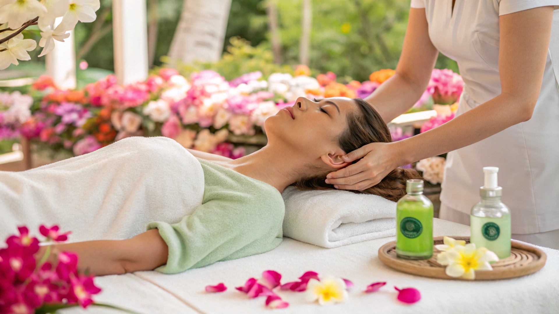 Spring Mint Hand Massage