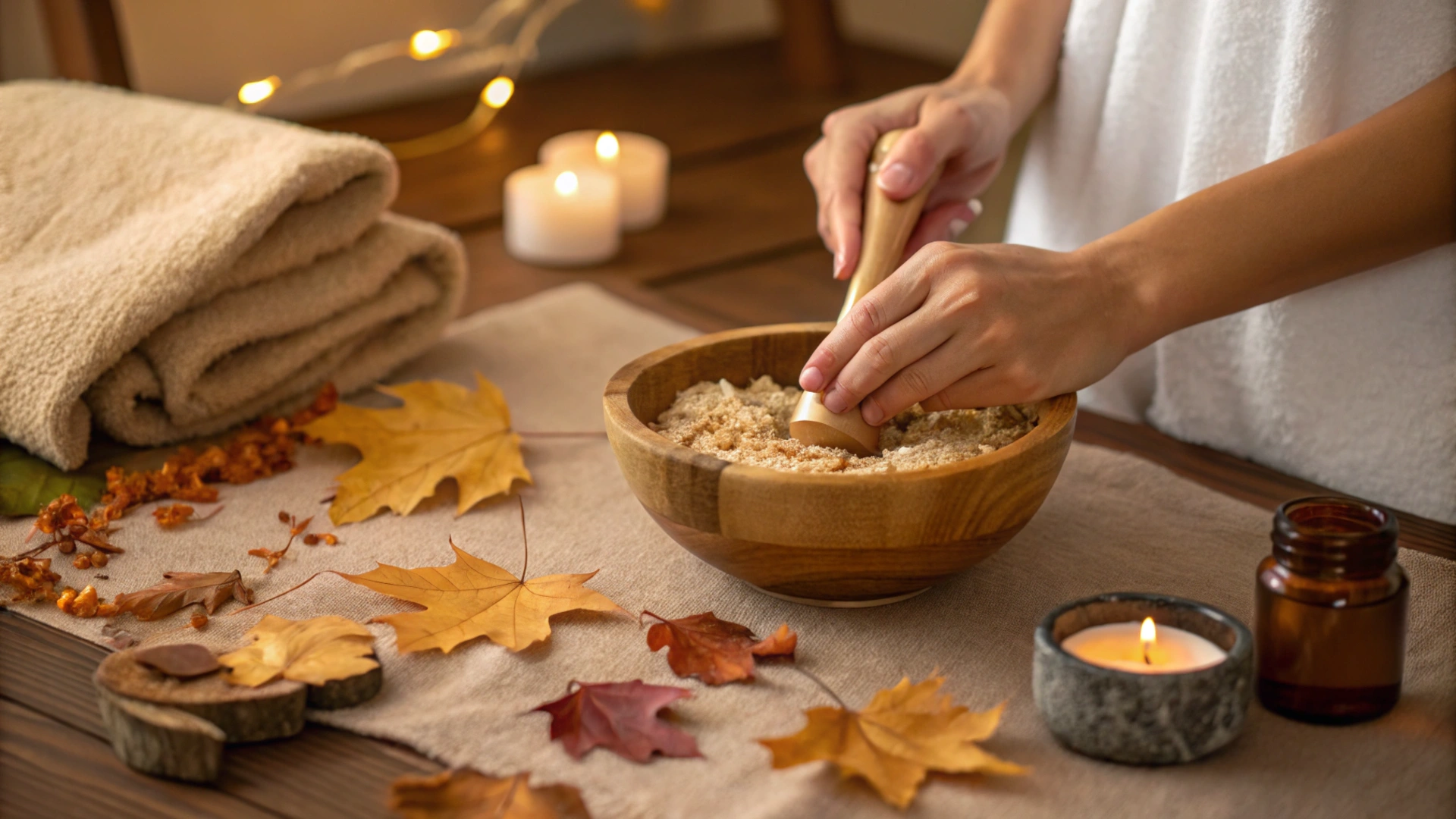 Autumn Oatmeal Hand Scrub