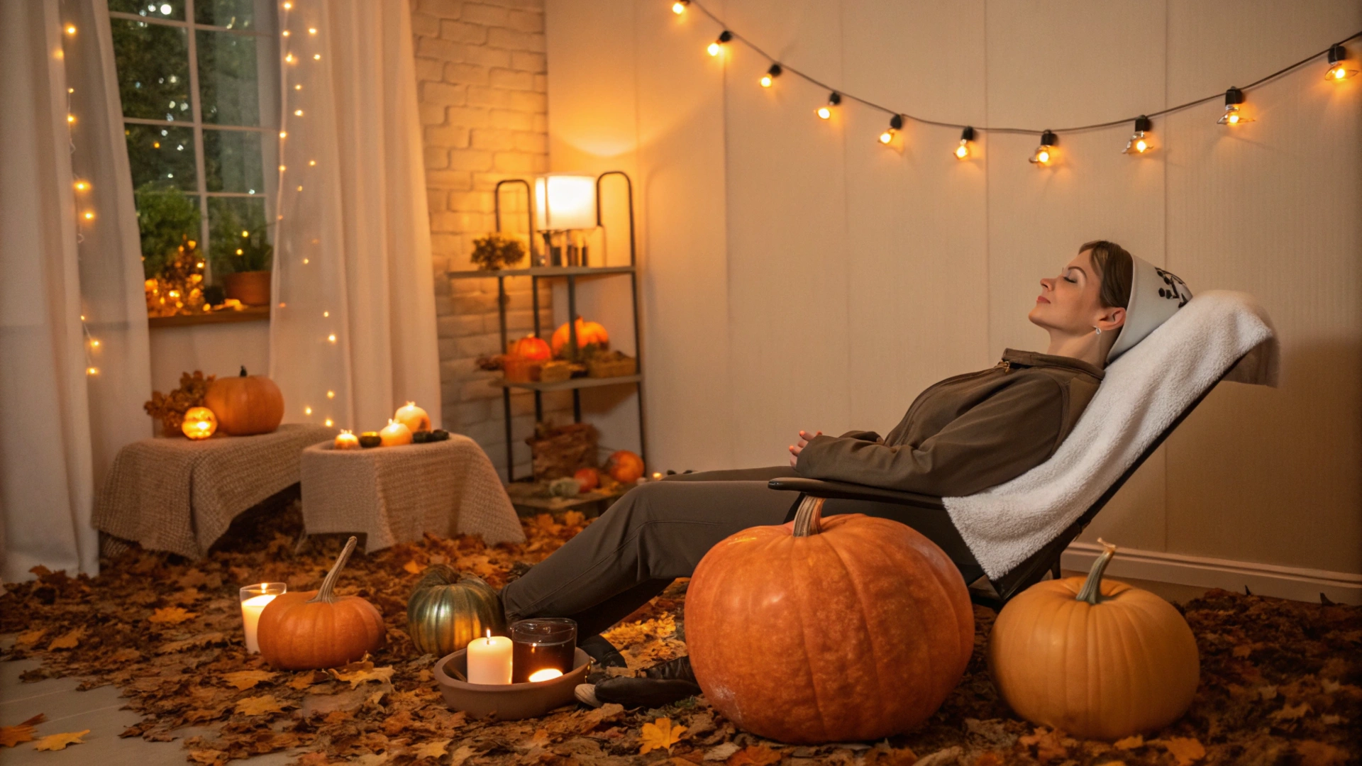Autumn Pumpkin Scalp Massage