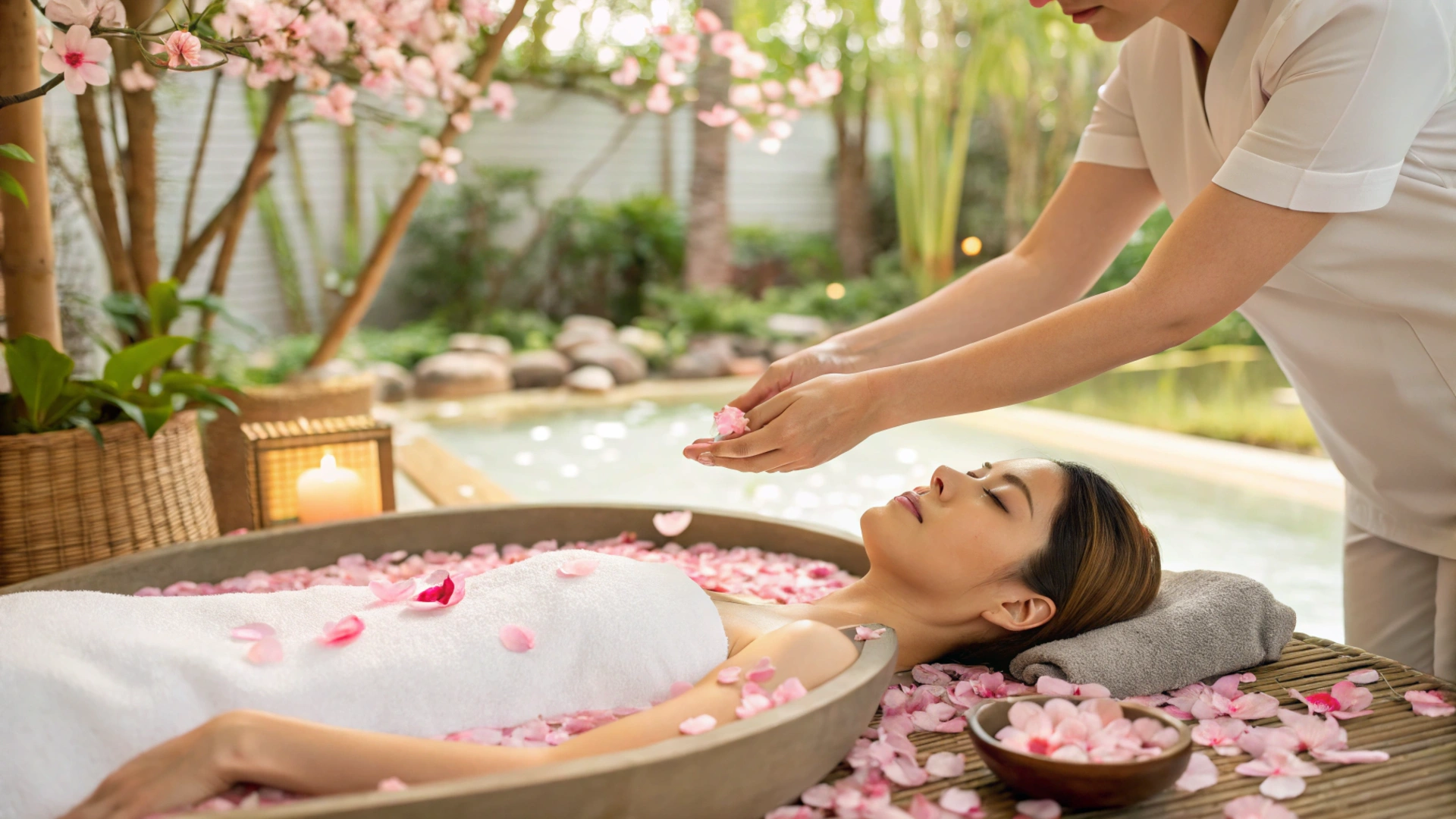 Spring Rosewater Hand Massage