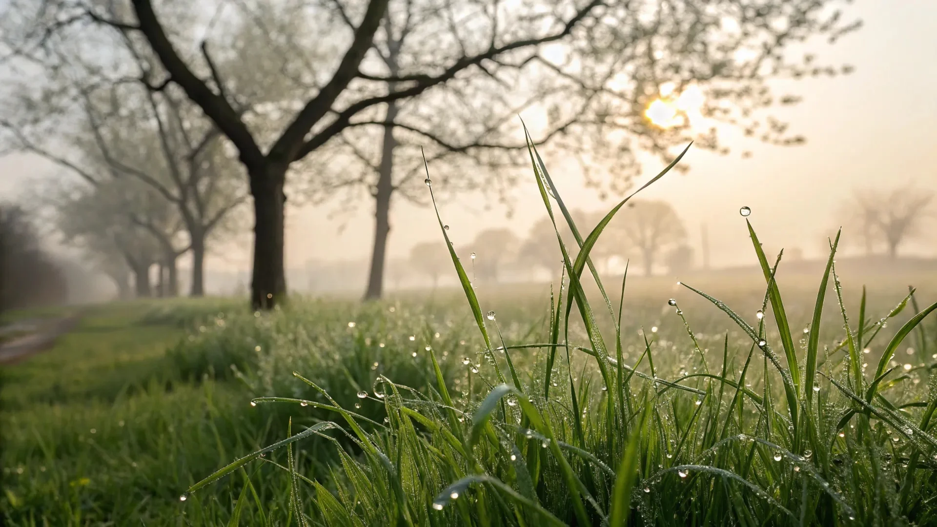 Morning Dew Awakening