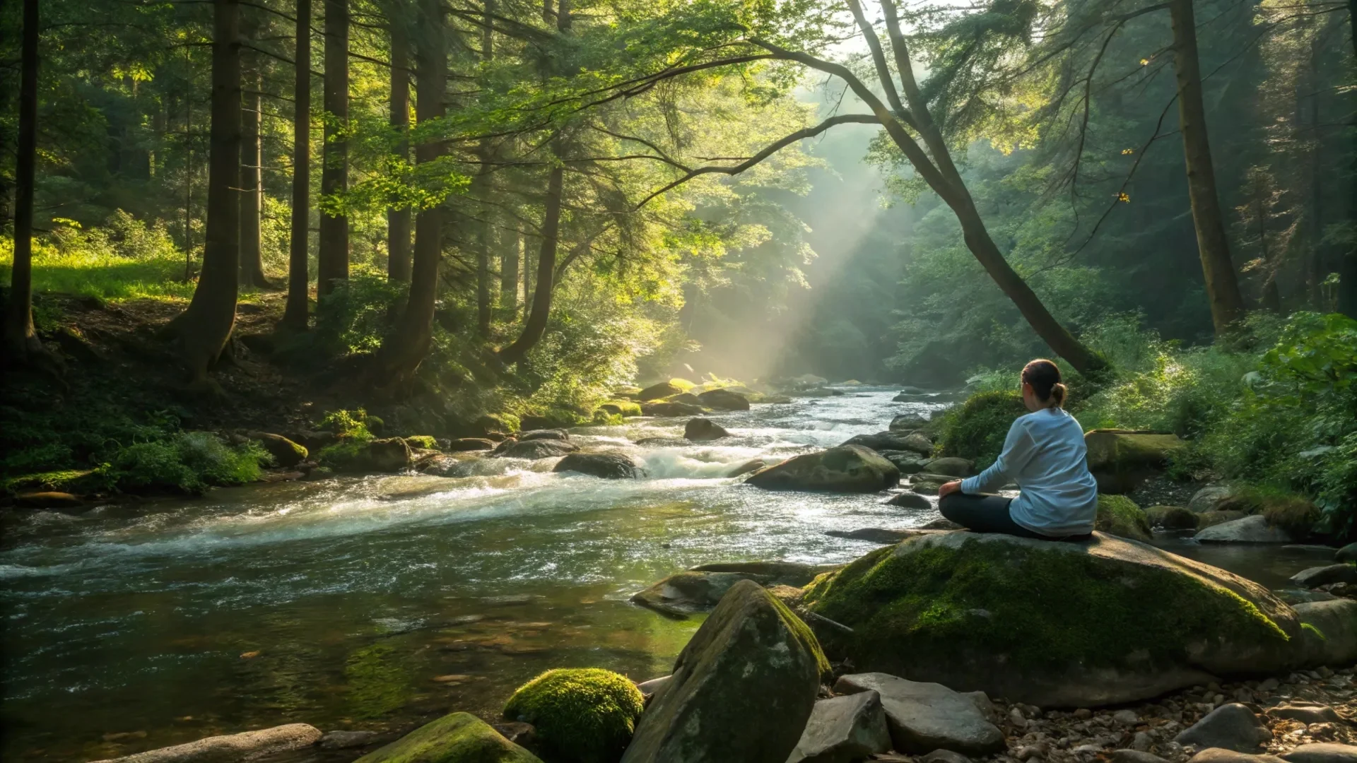 Forest Stream Meditation