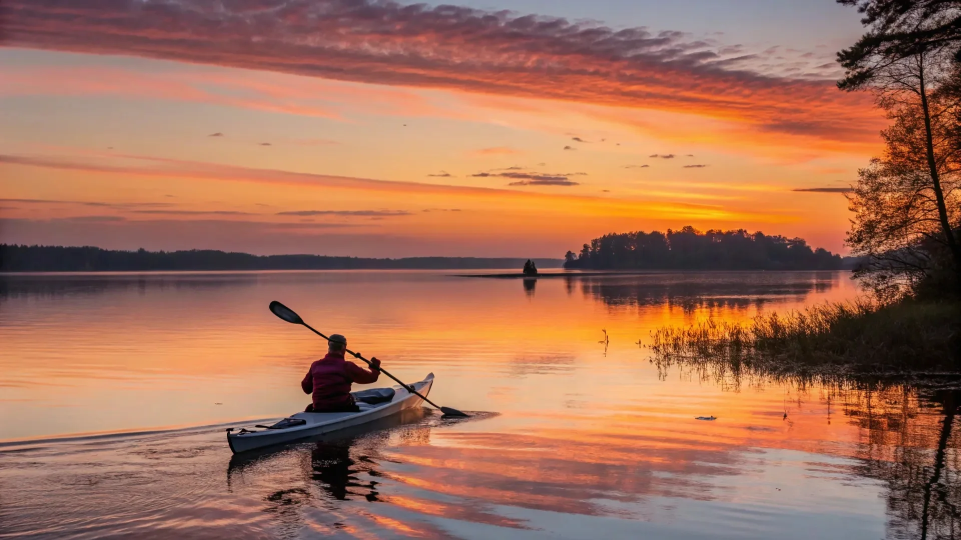 Lake Sunset Kayaking