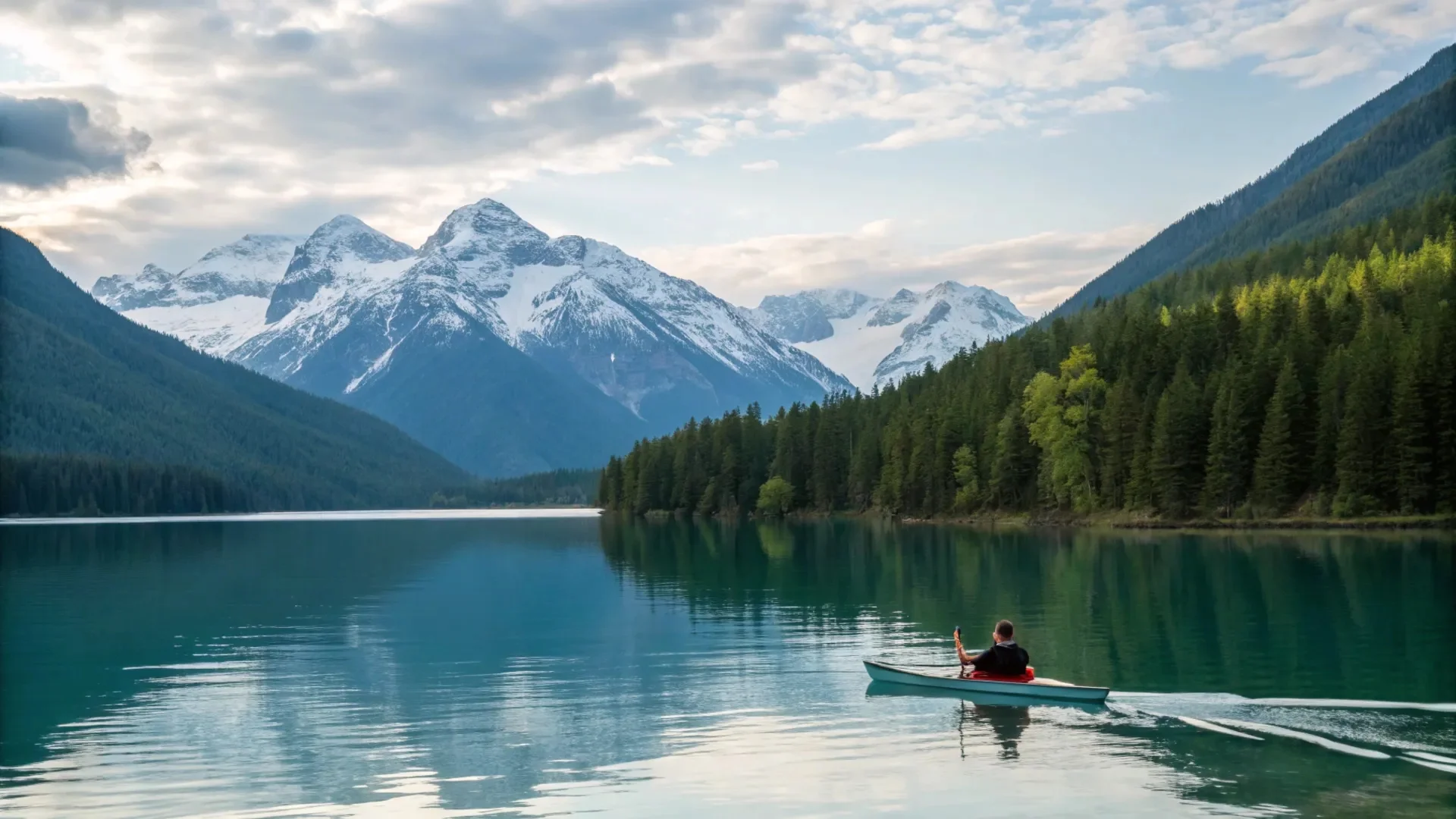 Mountain Lake Kayaking