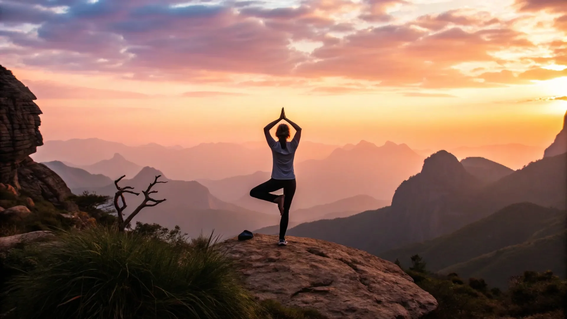 Mountain Sunset Yoga