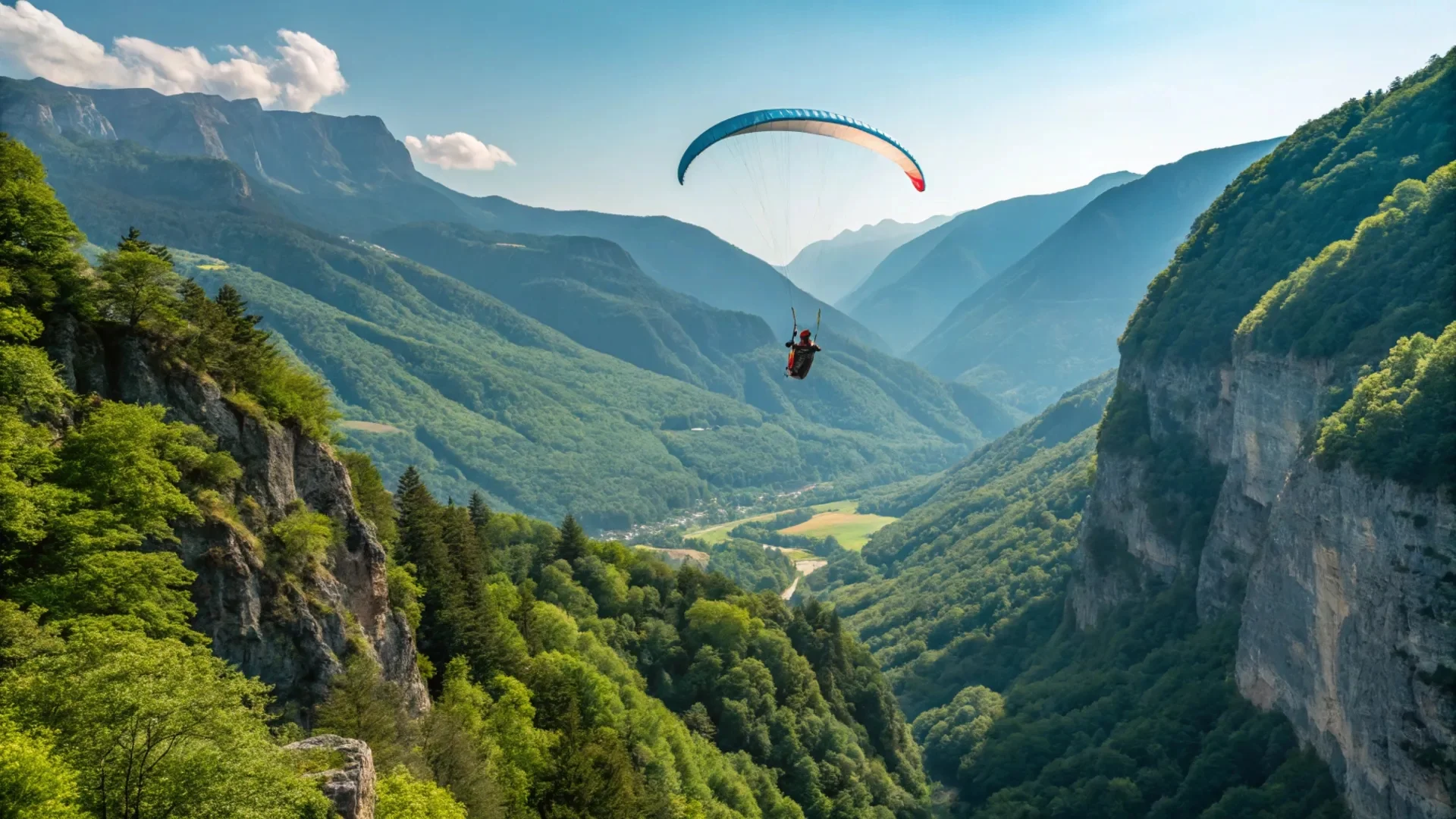 Mountain Paragliding Adventure