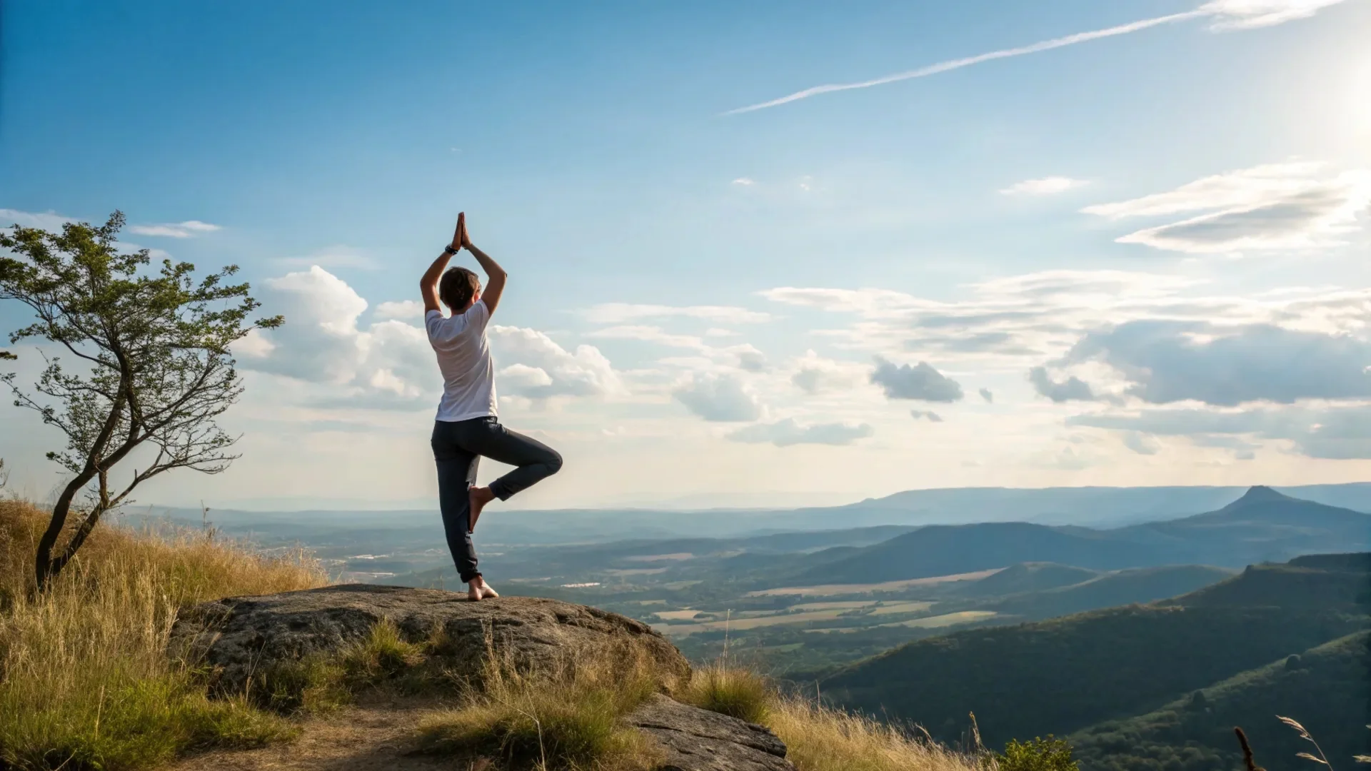 Mountain Cliff Yoga