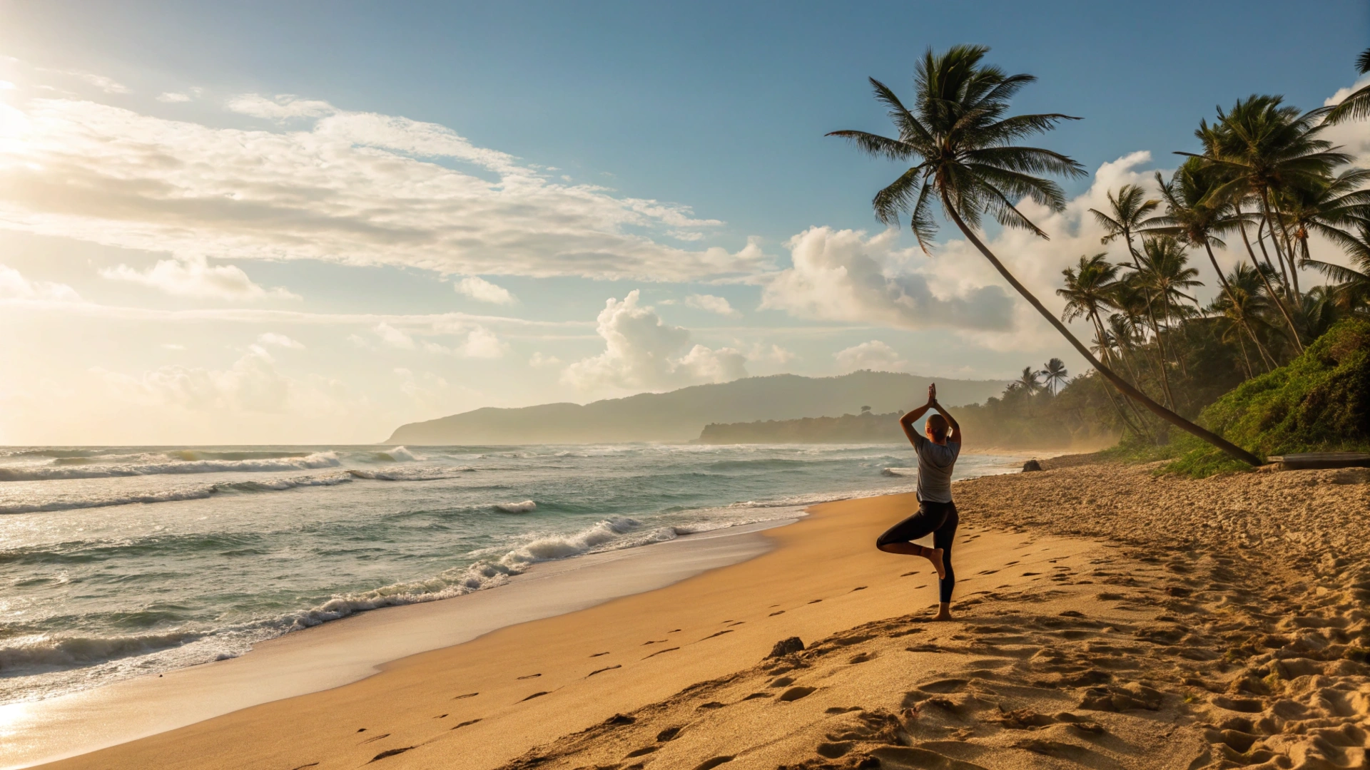 Summer Coastal Yoga Practice