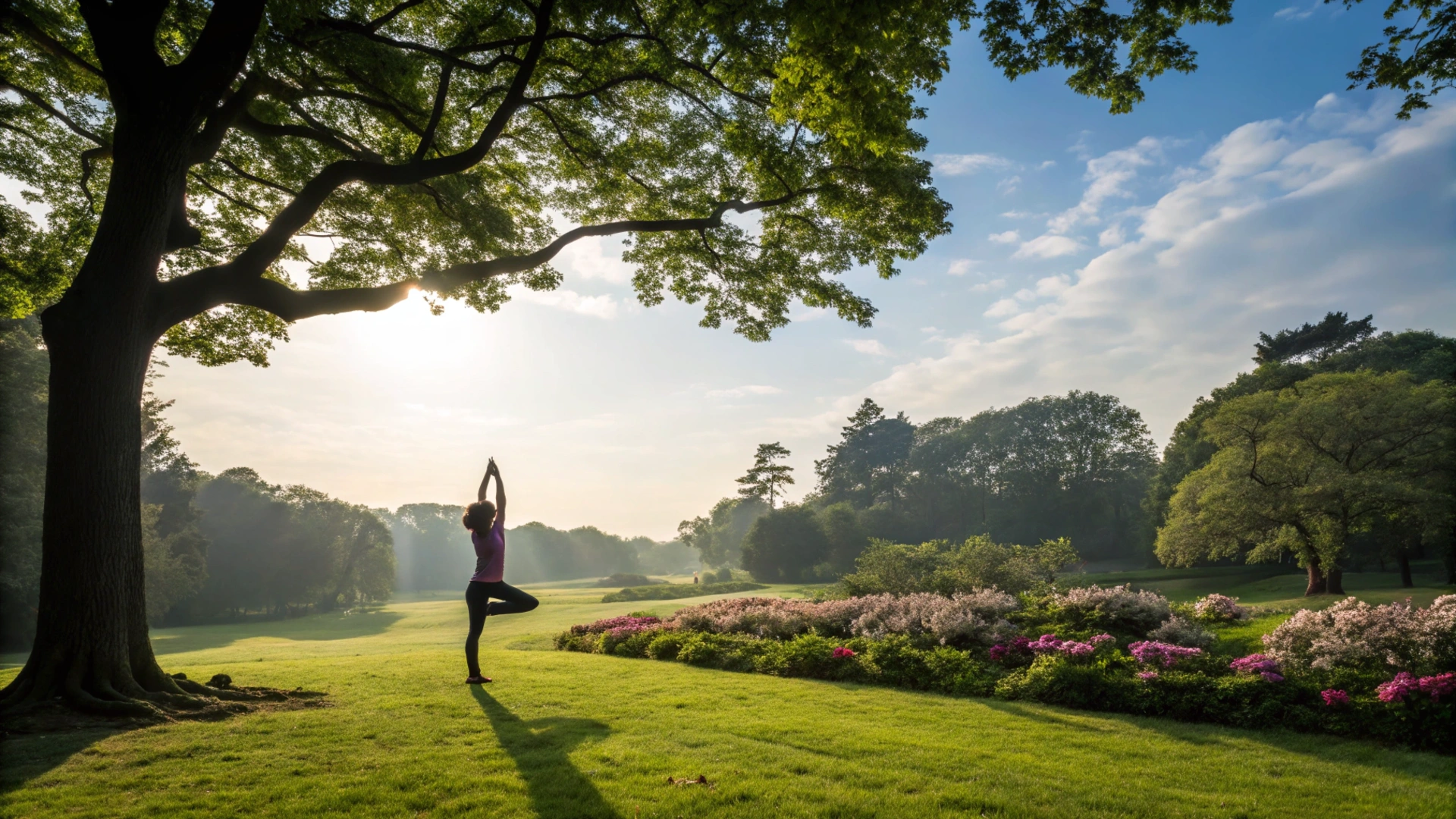 Summer Outdoor Yoga Routine