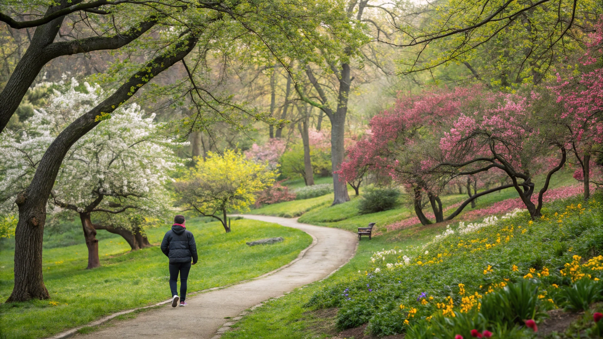 Spring Outdoor Fitness Walk