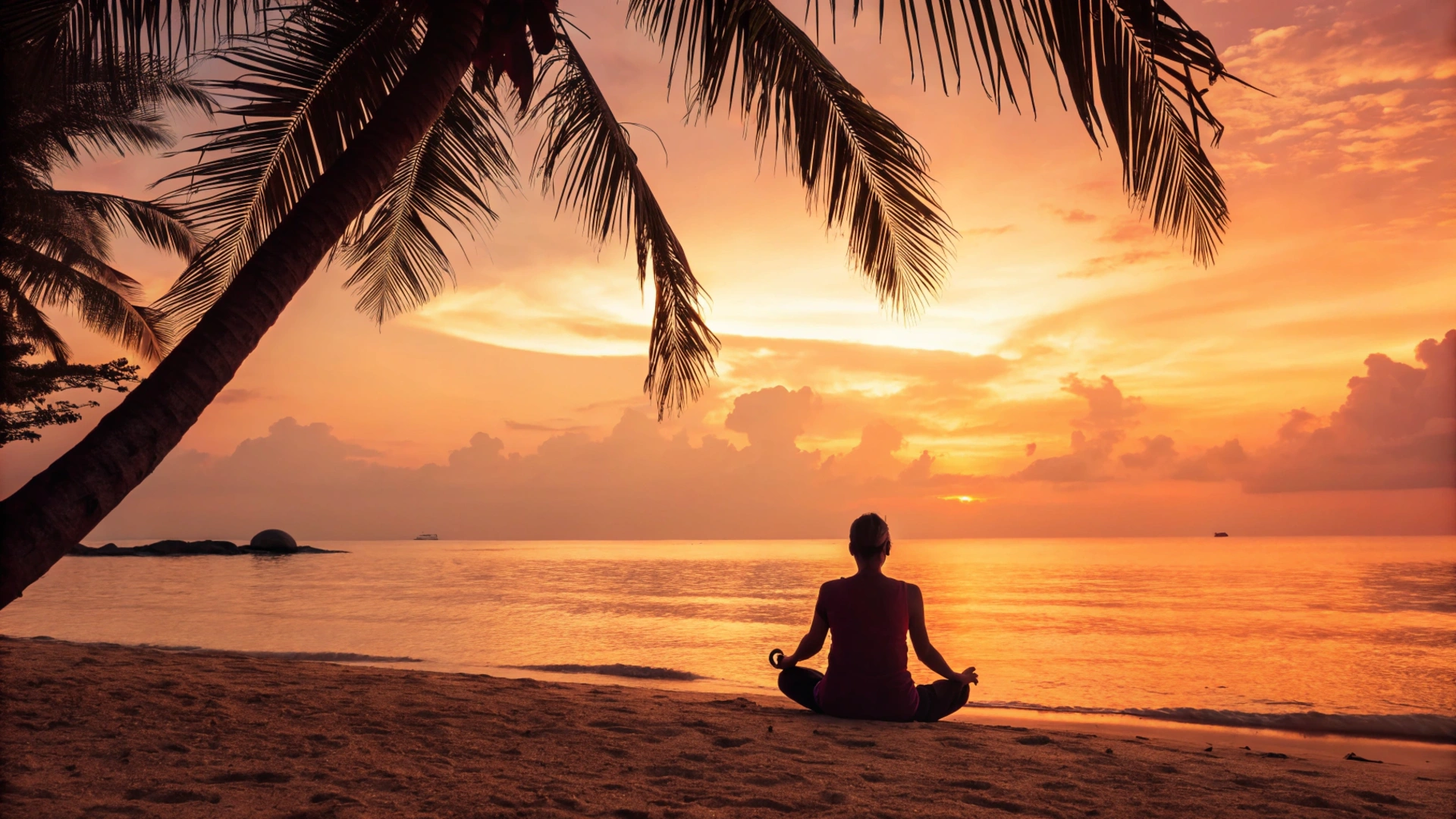 Summer Beach Meditation Routine