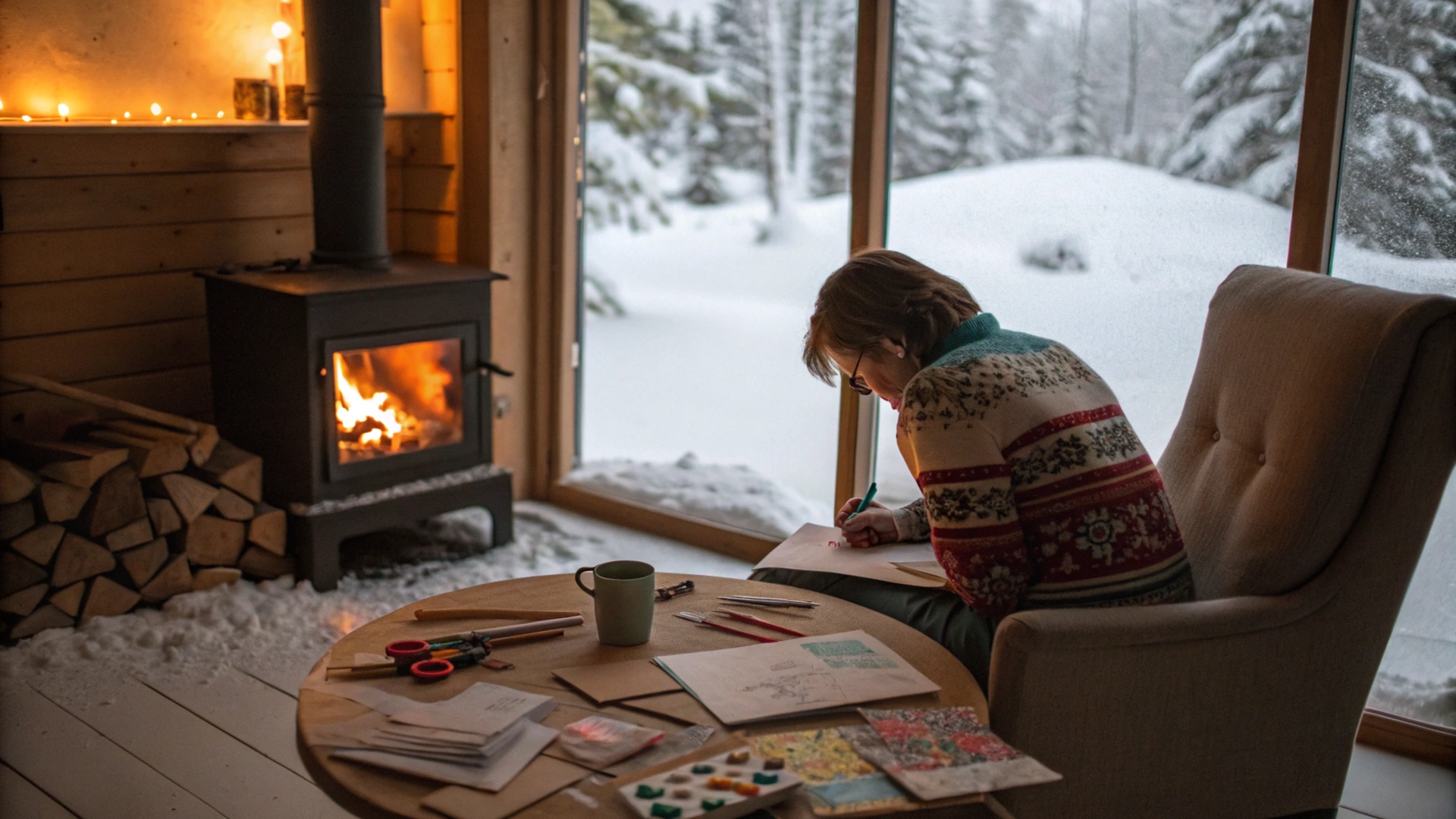 Winter Scrapbook Night