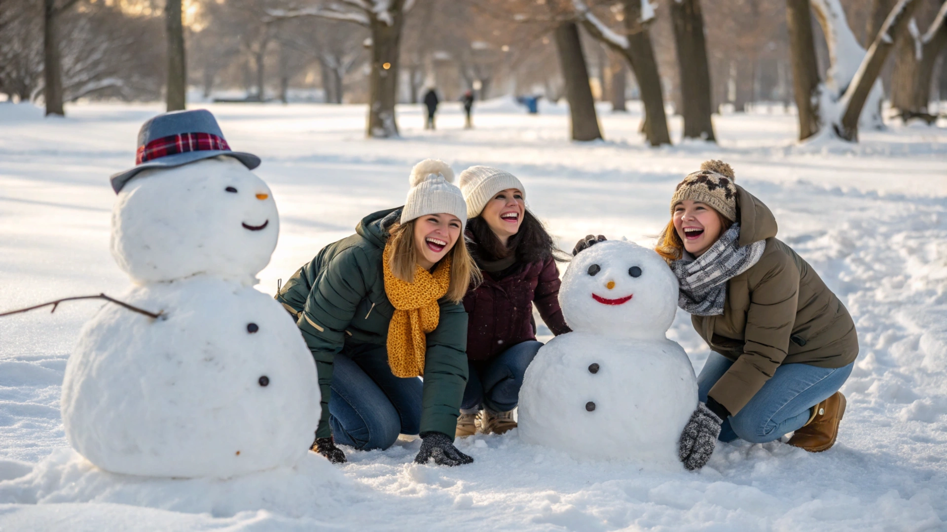 Snowy Snowman Parade
