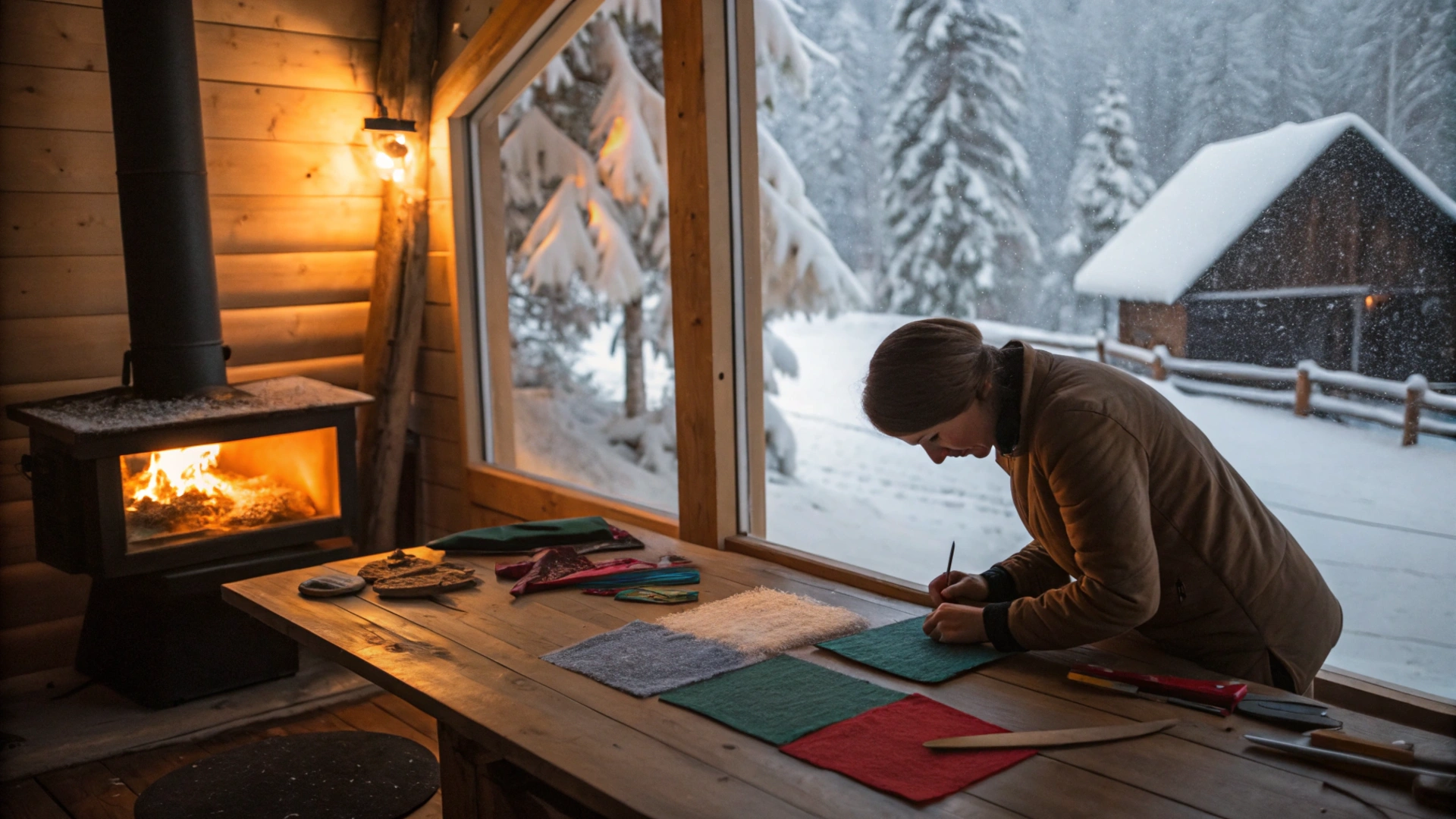 Cozy Felt Crafting