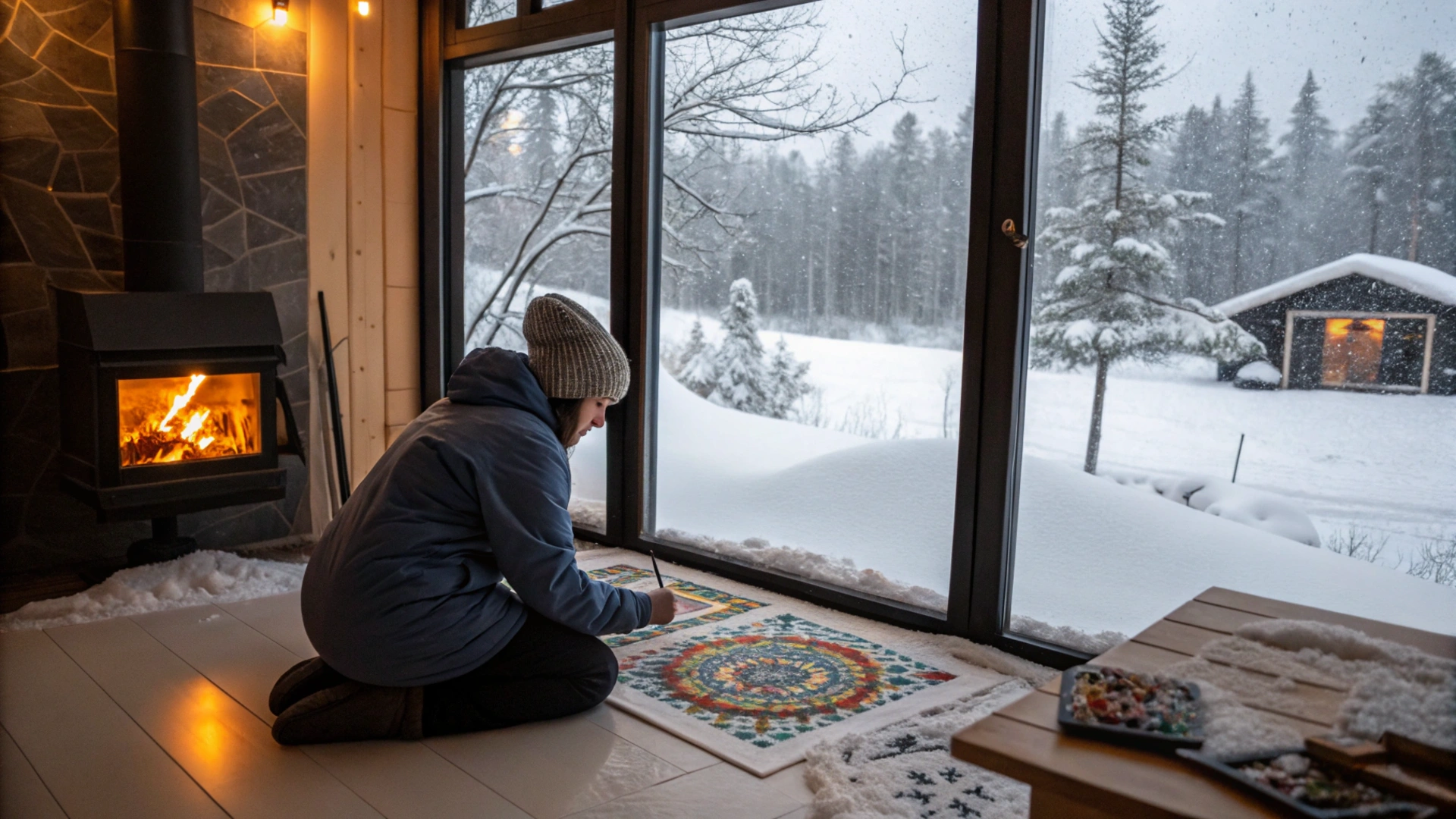 Cozy Mosaic Crafting